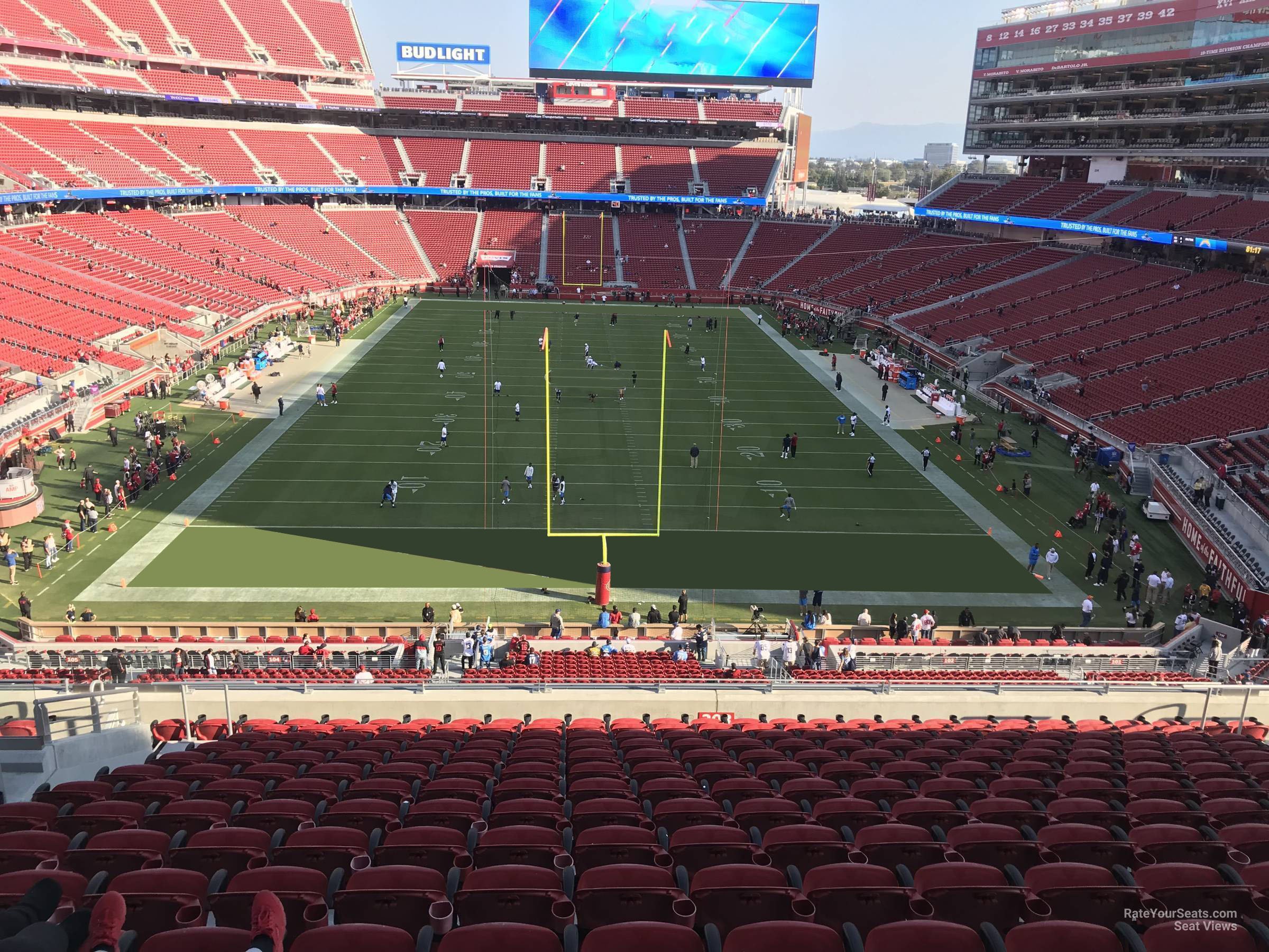 Levi Stadium Seating Chart With Seat Numbers