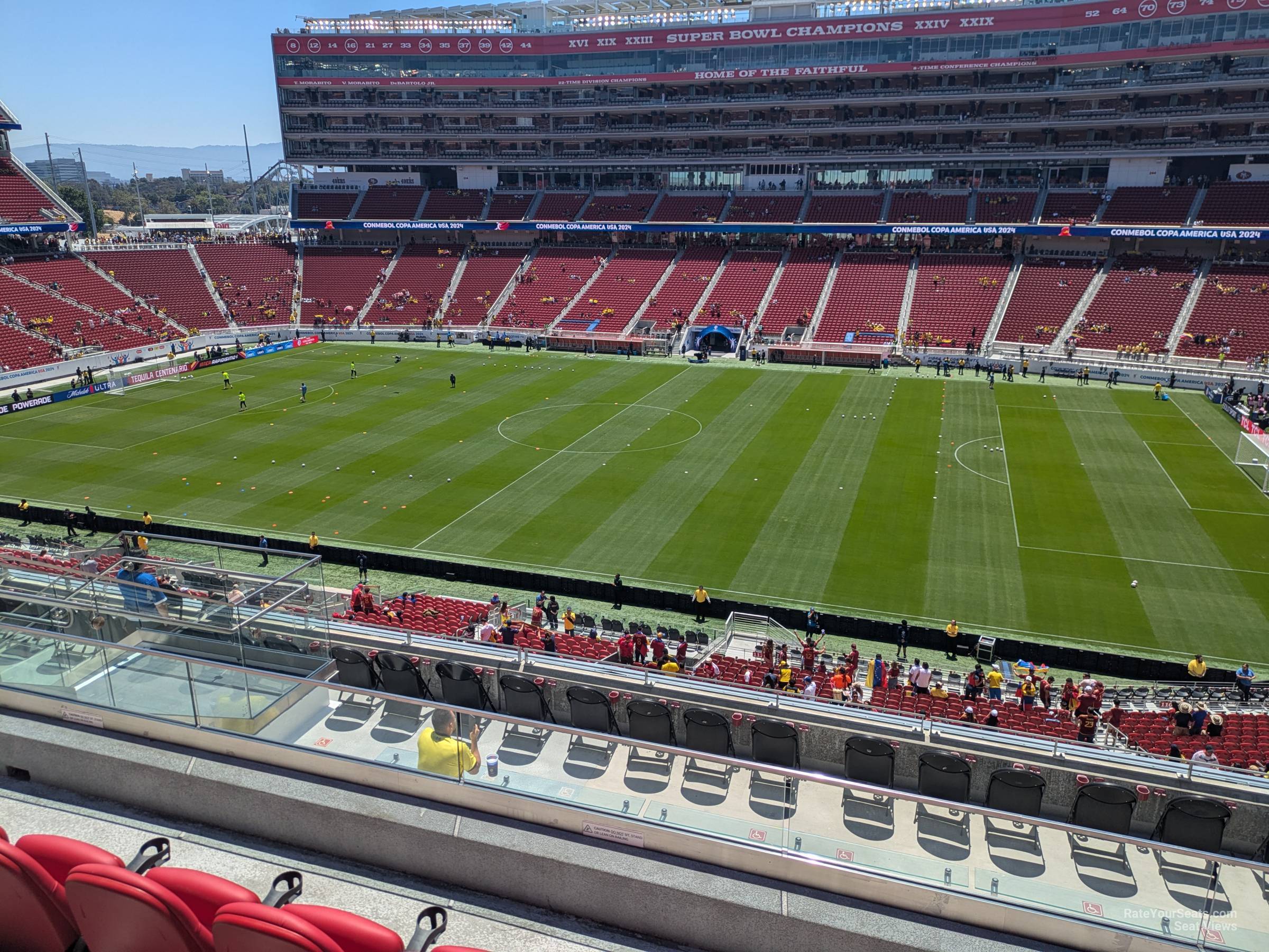 section c213, row 11 seat view  for soccer - levi