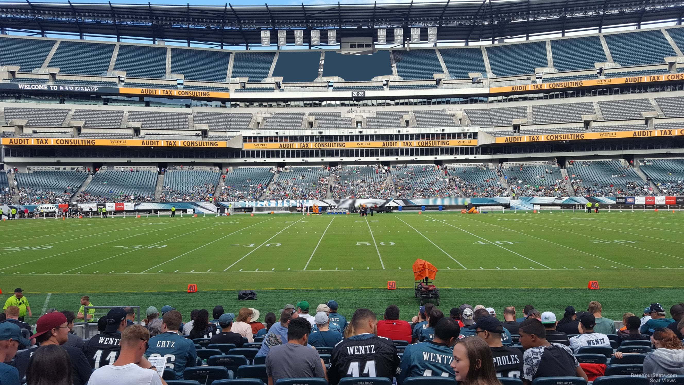 Lincoln Financial Field Seating Chart Rows