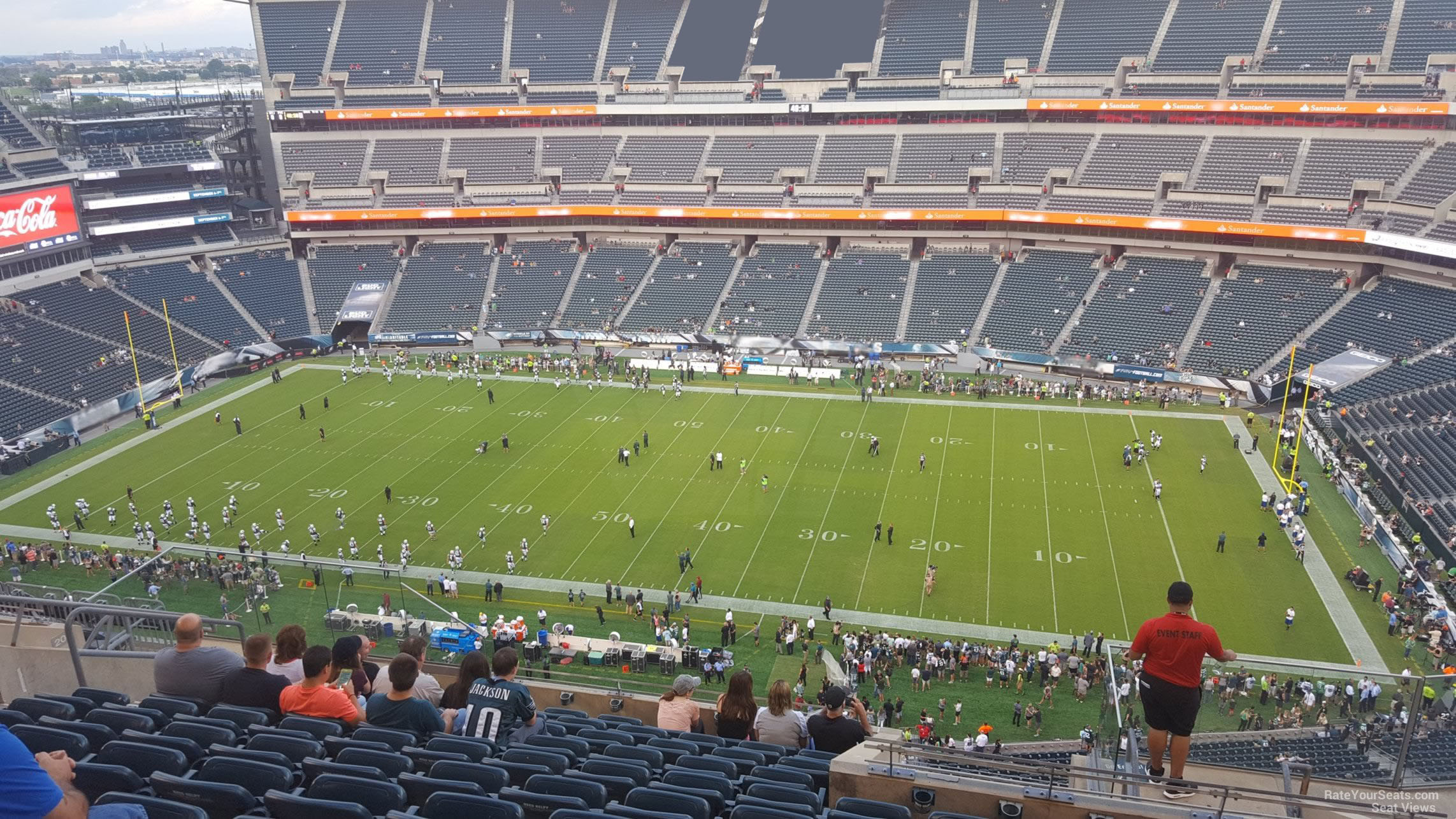 Section 203 at Lincoln Financial Field 