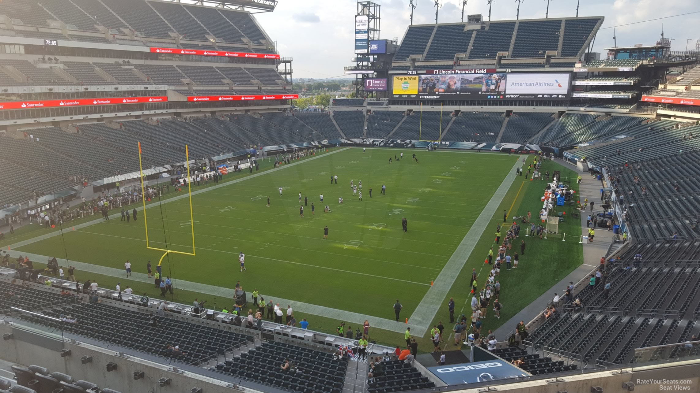 Lincoln Financial Field Seating Chart View