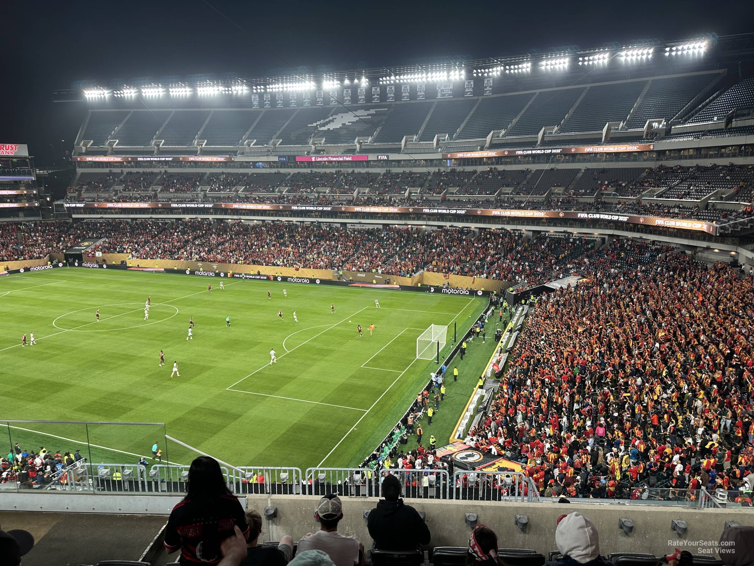 section c6, row 12 seat view for soccer - lincoln financial field