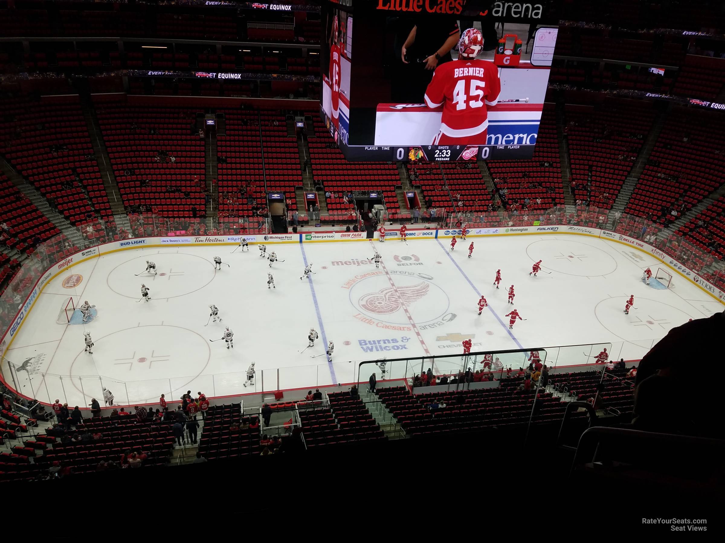 Detroit Red Wings Little Caesars Arena Seating Chart