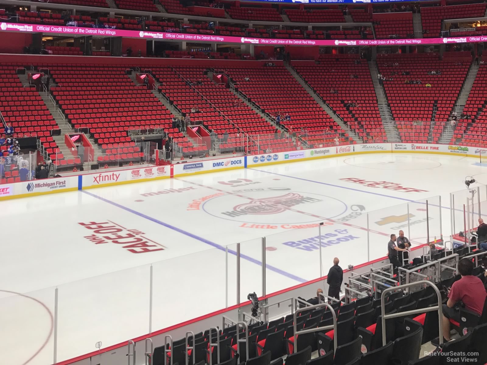 Little Caesars Arena Seating Chart View