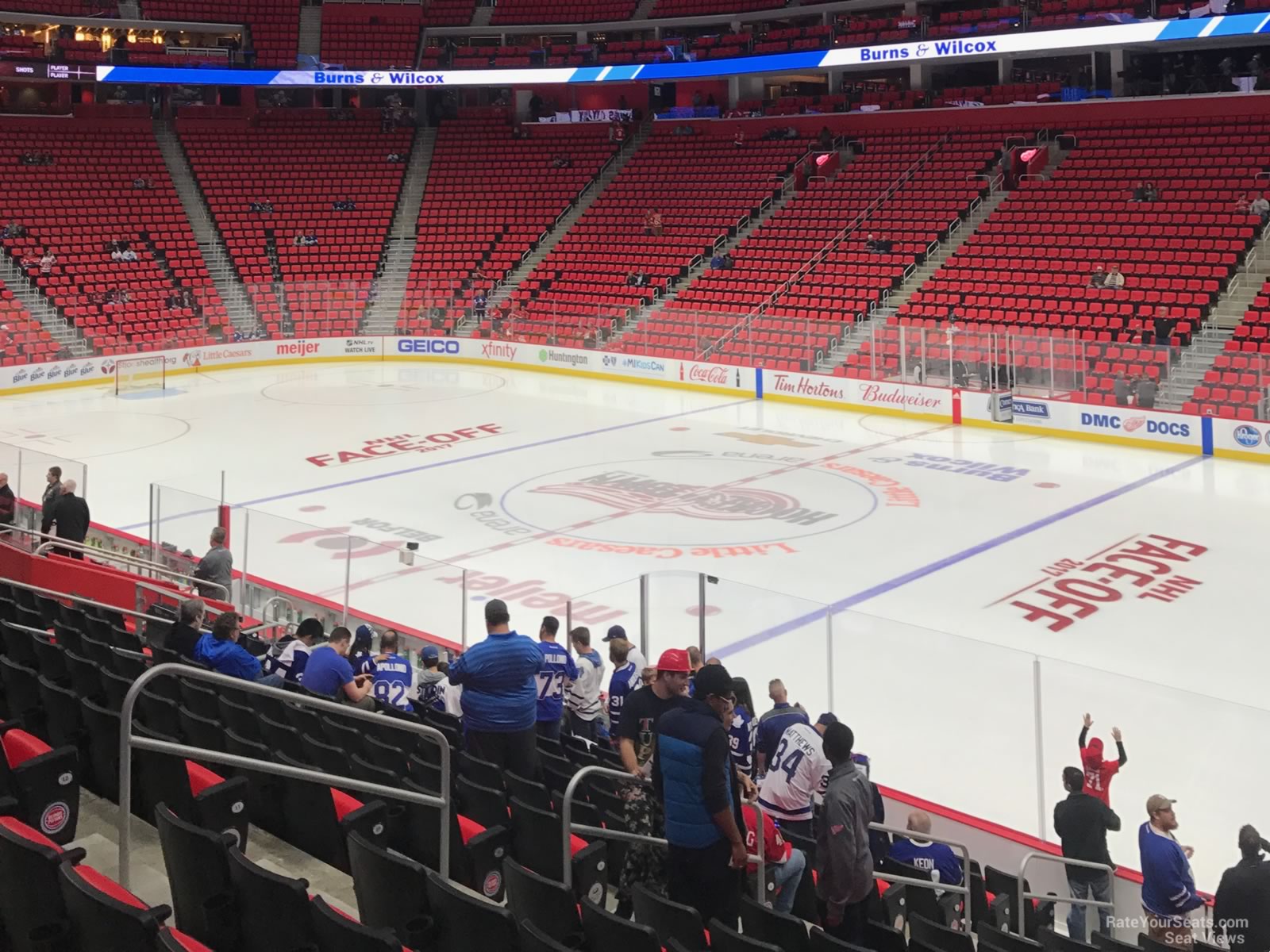 Section 119 at Little Caesars Arena RateYourSeats