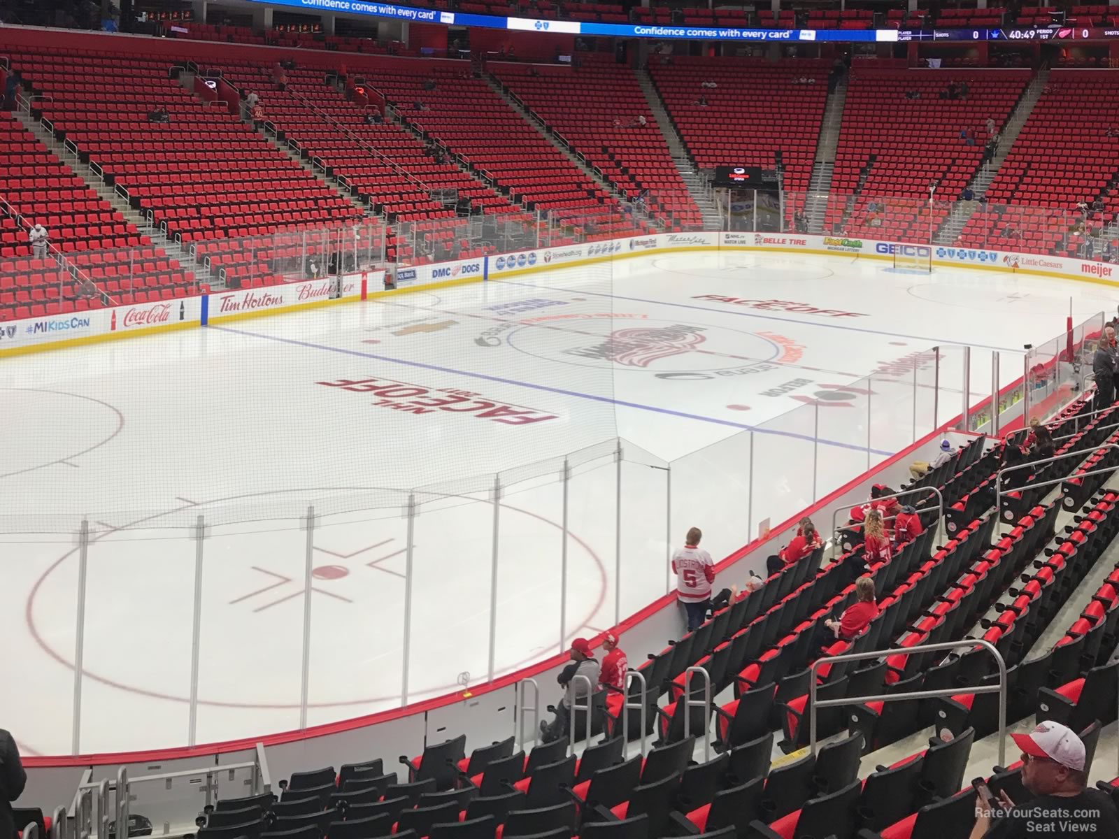 Little Caesars Arena Detroit Red Wings Seating Chart