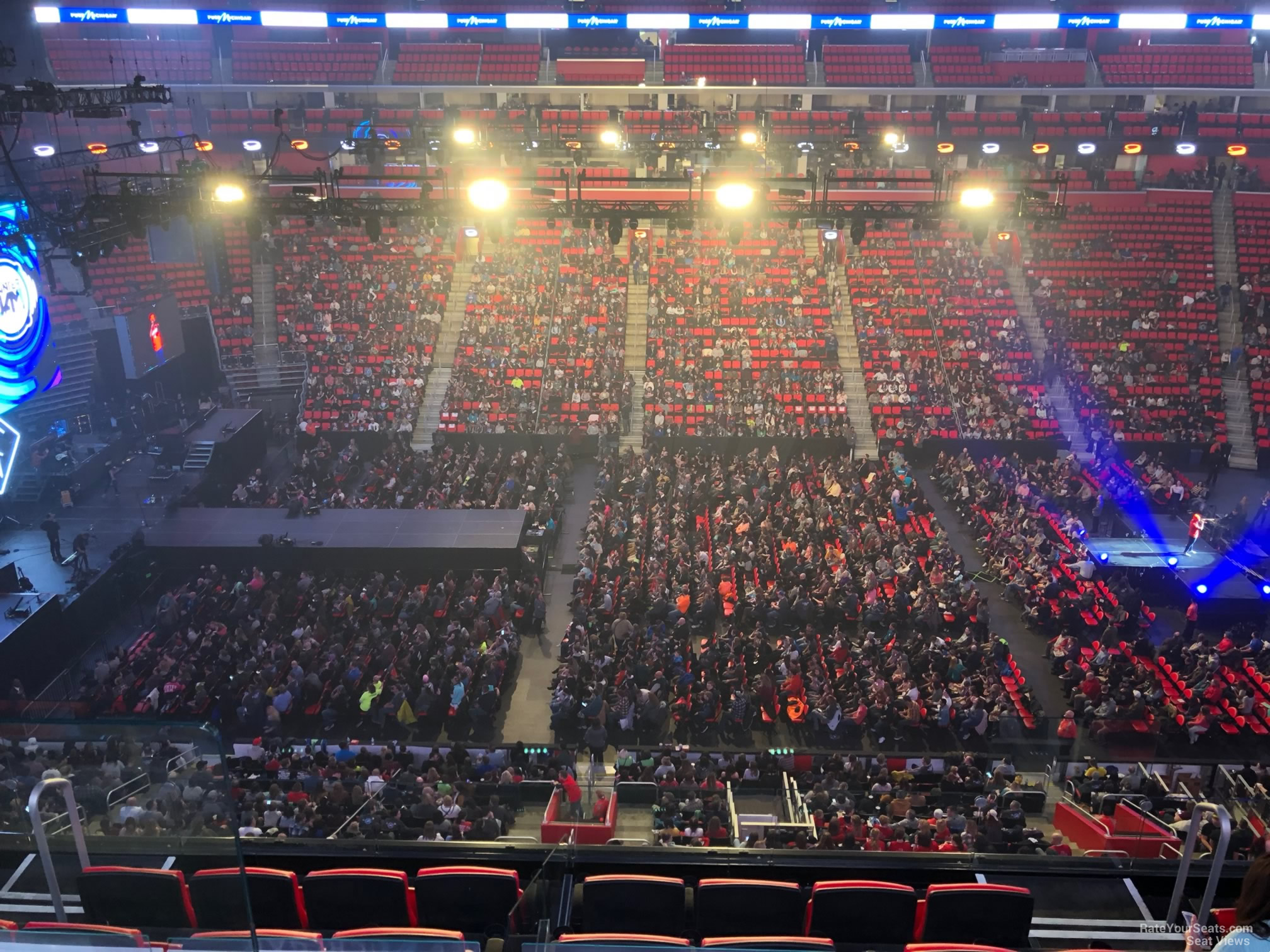 Little Caesars Arena Mezzanine 28 Concert Seating - RateYourSeats.com