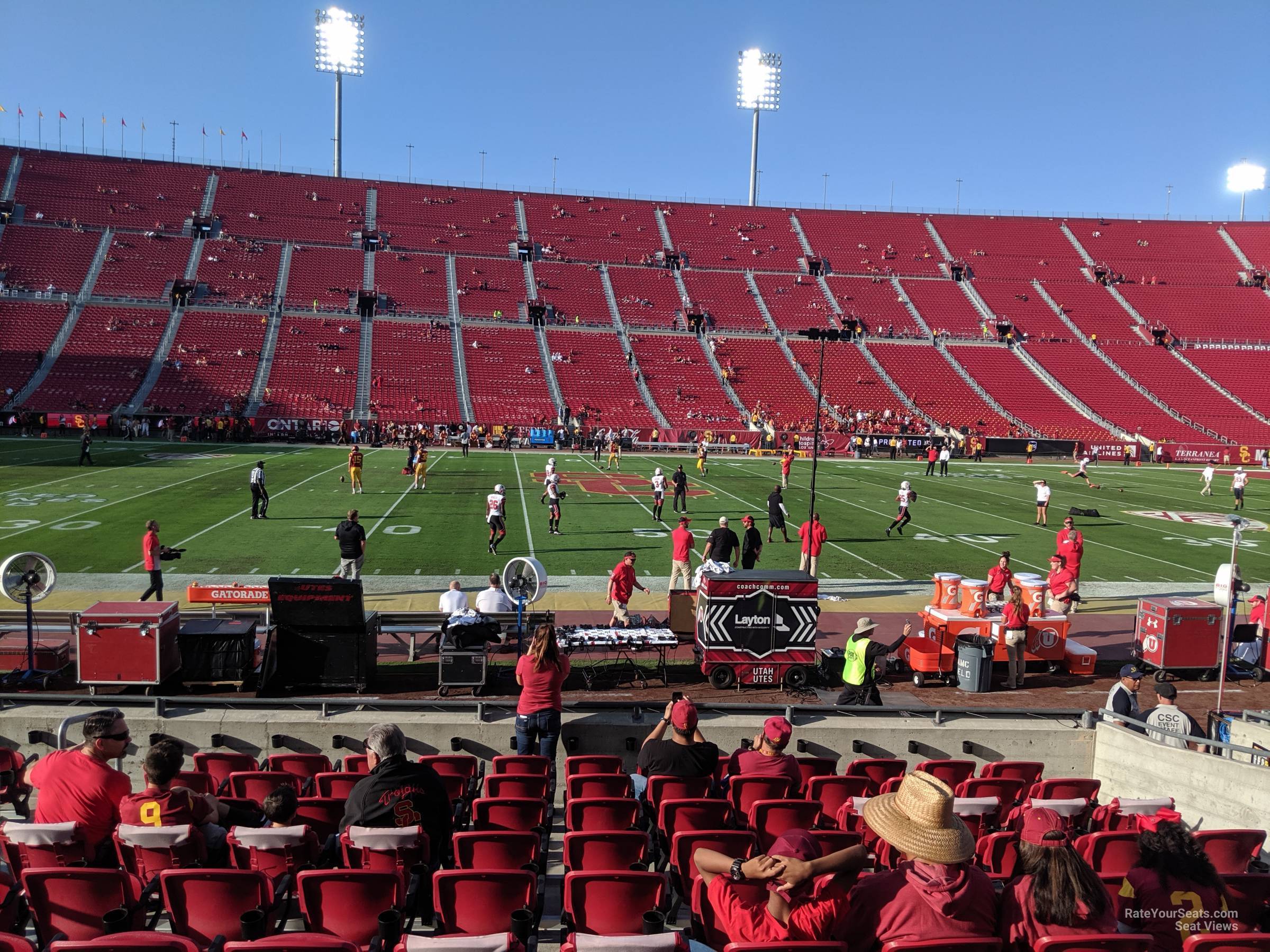 Section 107A at Los Angeles Memorial Coliseum - RateYourSeats.com