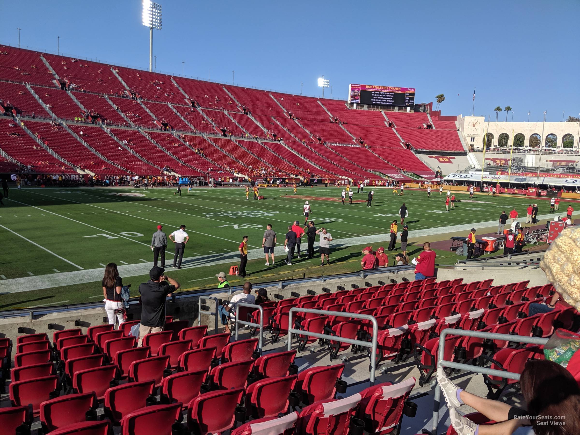 Los Angeles Memorial Coliseum Section 109b - Rateyourseats.com