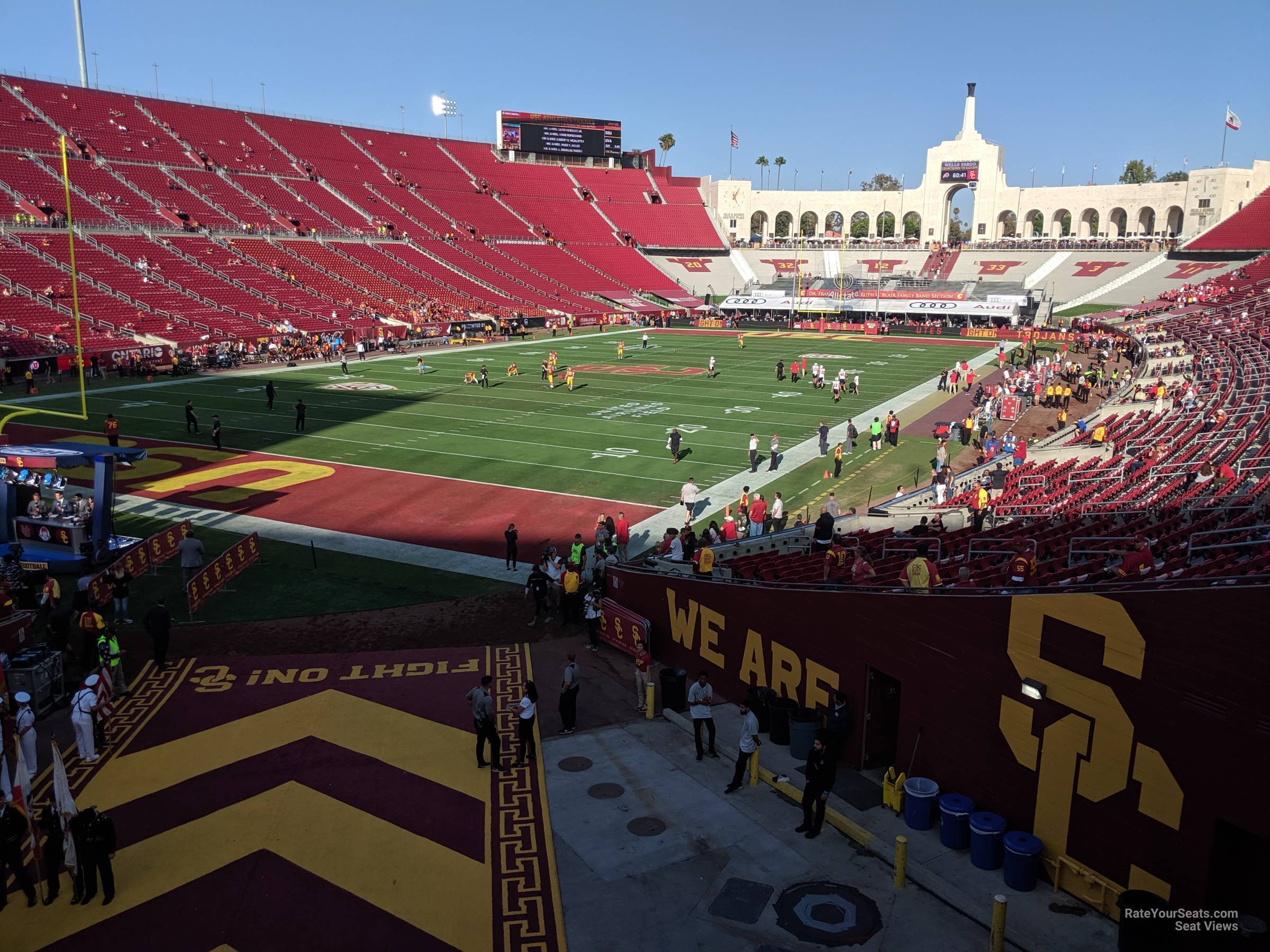 Los Angeles Memorial Coliseum Section 111 - Rateyourseats.com