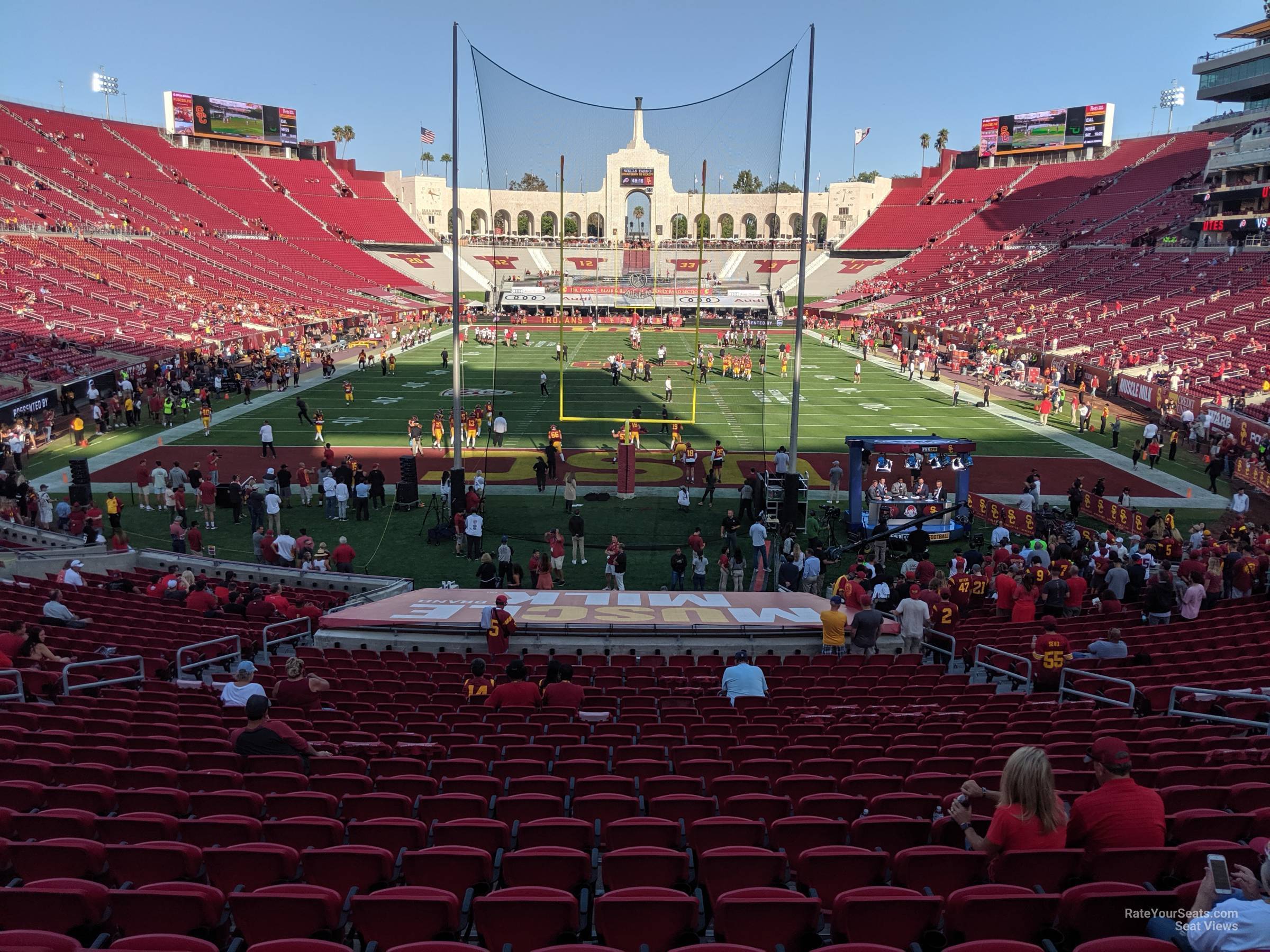 Los Angeles Memorial Coliseum Section 114 - RateYourSeats.com