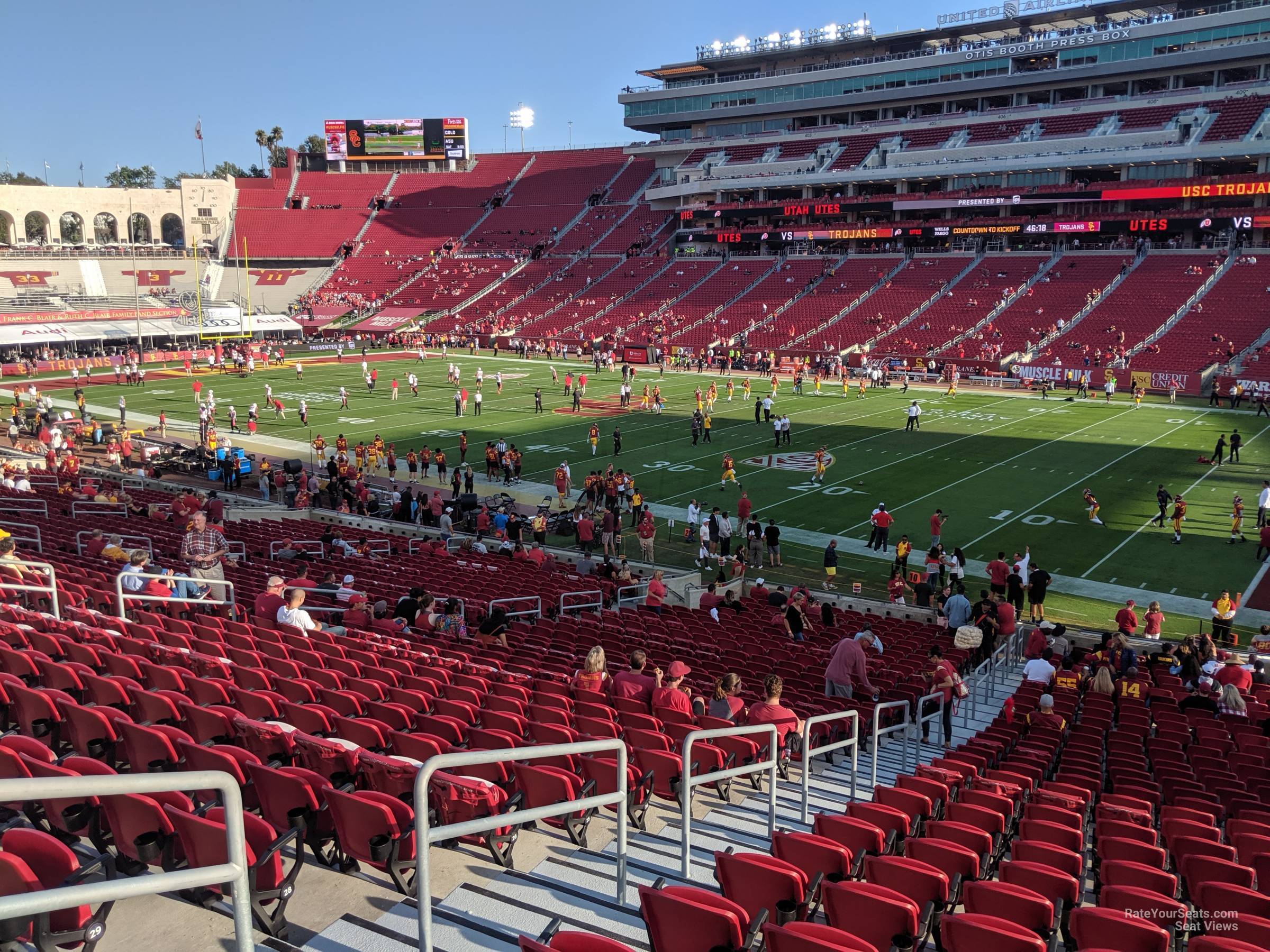 Los Angeles Memorial Coliseum Section 119A - RateYourSeats.com