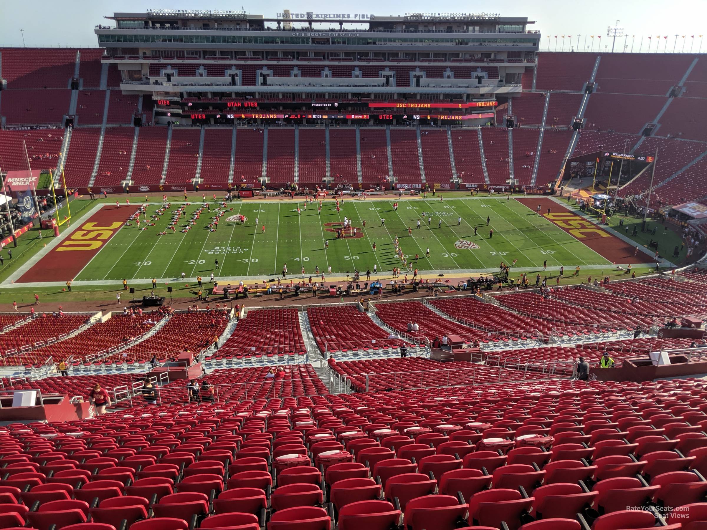 Los Angeles Memorial Coliseum Section 322 - RateYourSeats.com