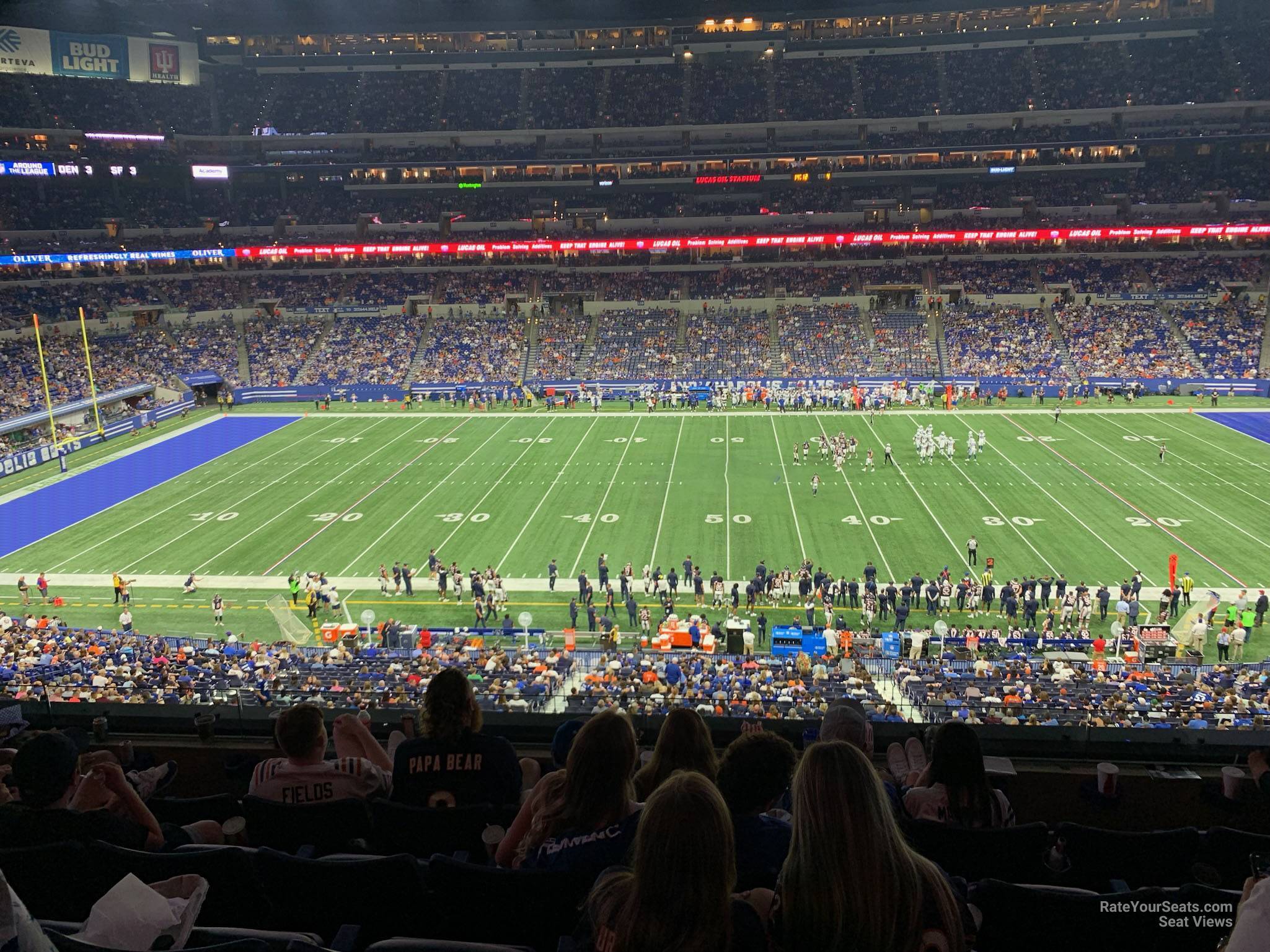 Section 313 at Lucas Oil Stadium - RateYourSeats.com