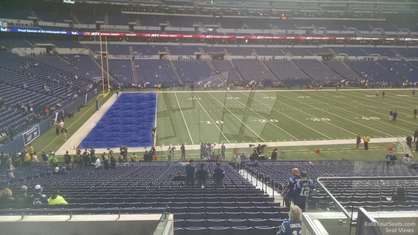 Section 506 at Lucas Oil Stadium 