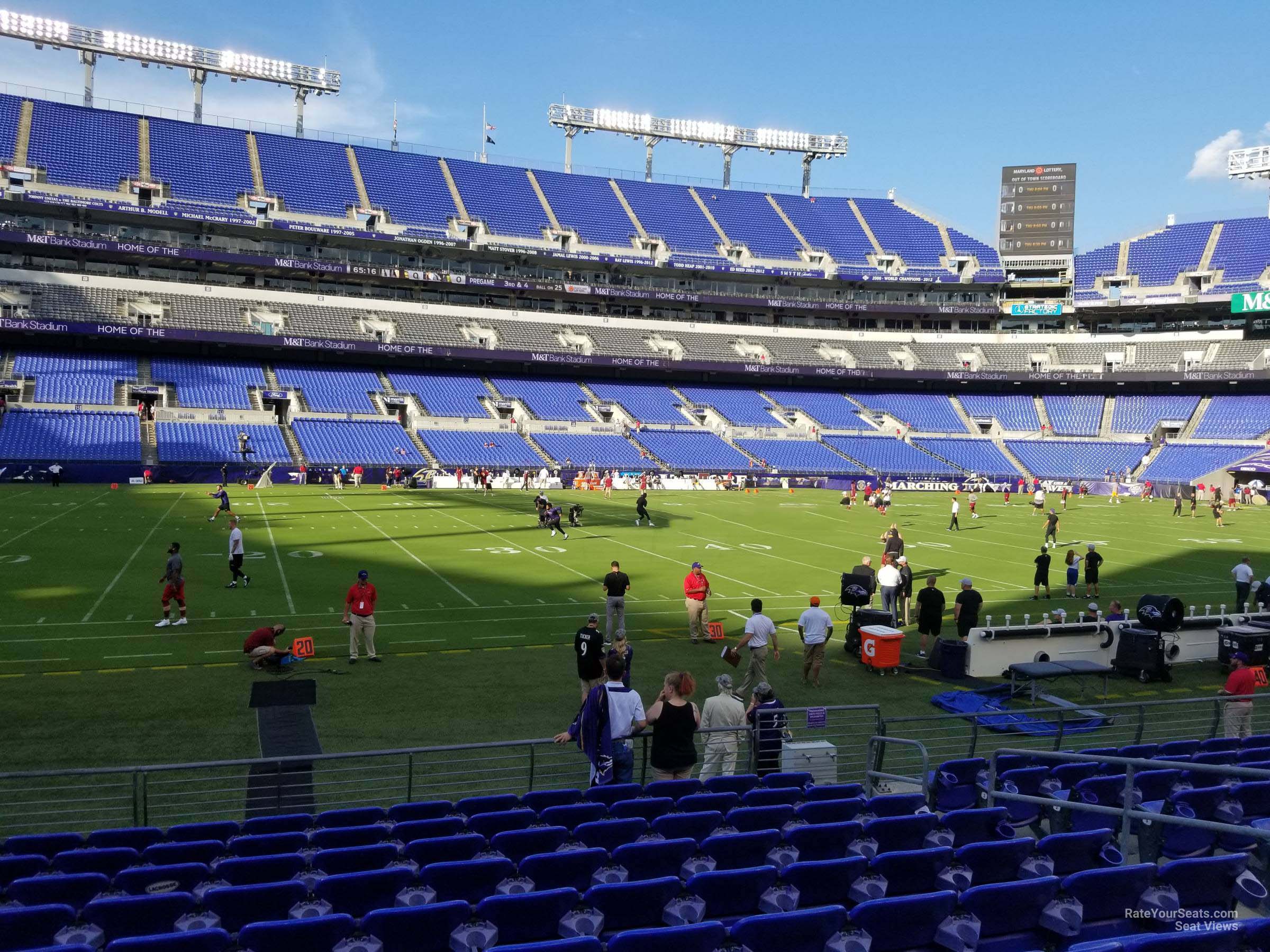 M&T Bank Stadium, section 129, home of Baltimore Ravens, page 1