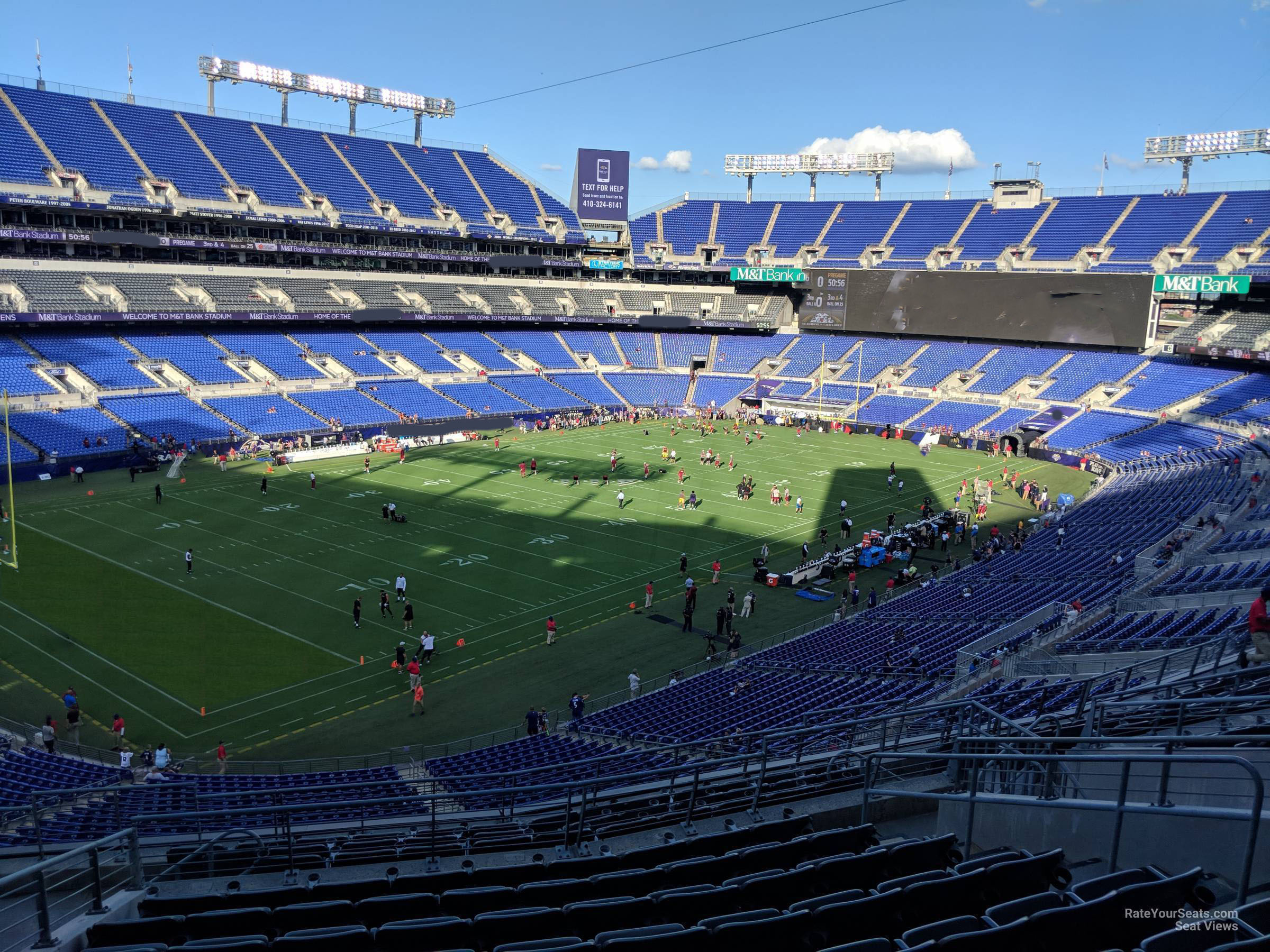 Section 233 at M&T Bank Stadium