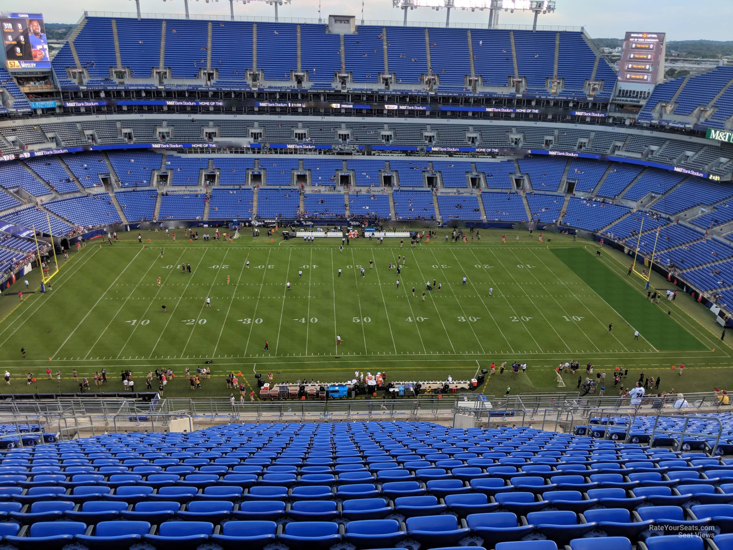 Section 500 At Mandt Bank Stadium Baltimore Ravens