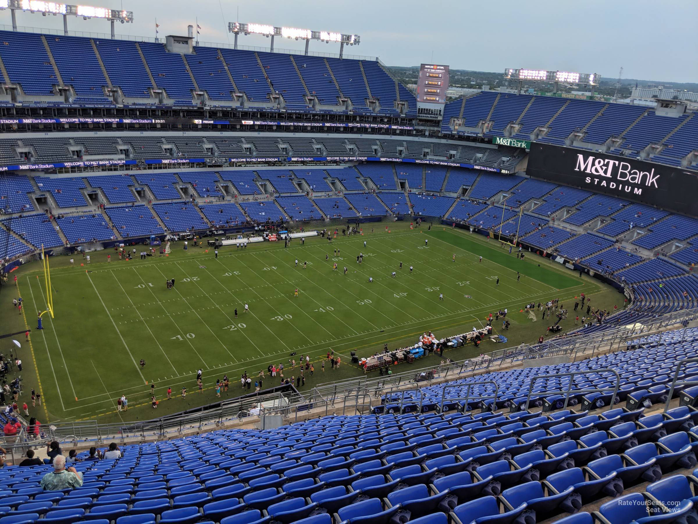 Section 550 at M&T Bank Stadium 