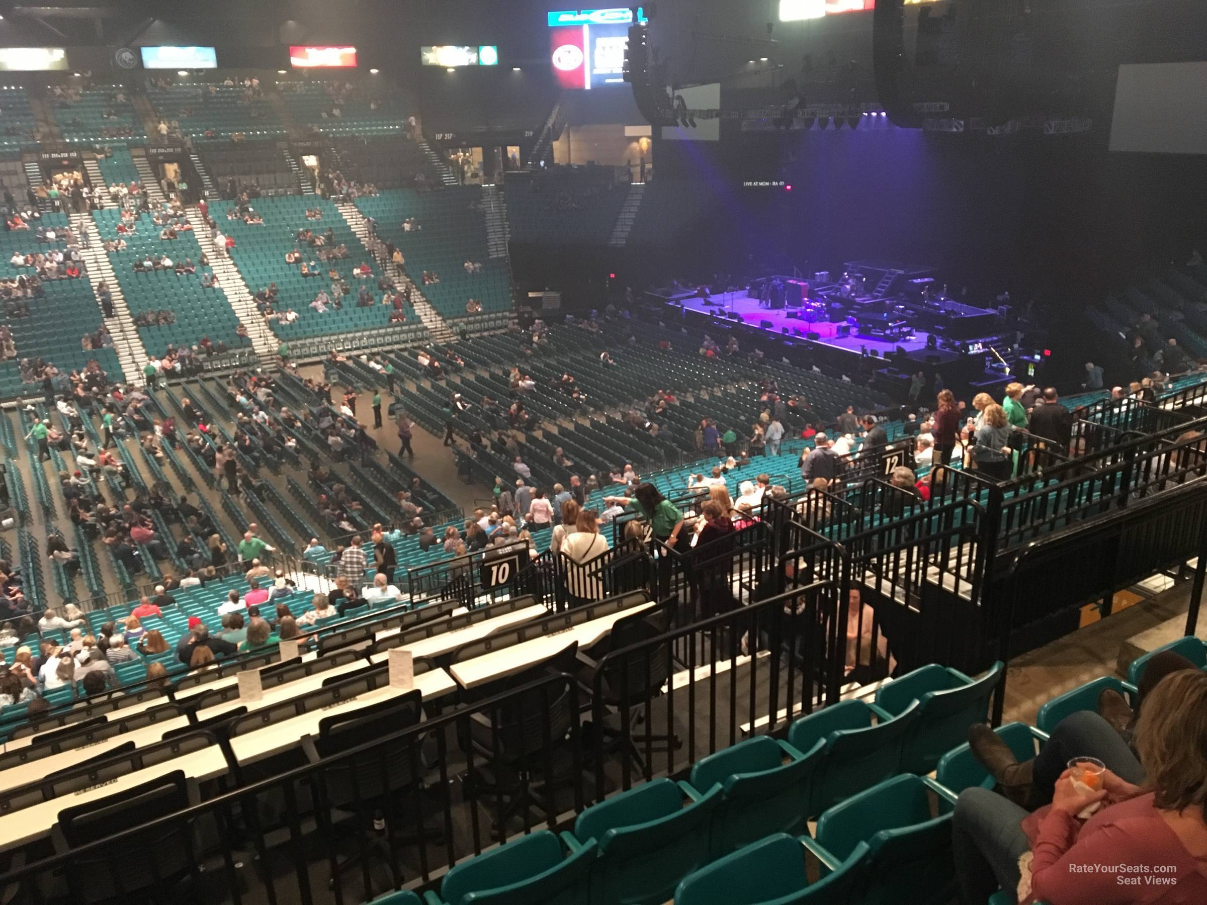Mgm Grand Garden Arena Section 210 Rateyourseats Com