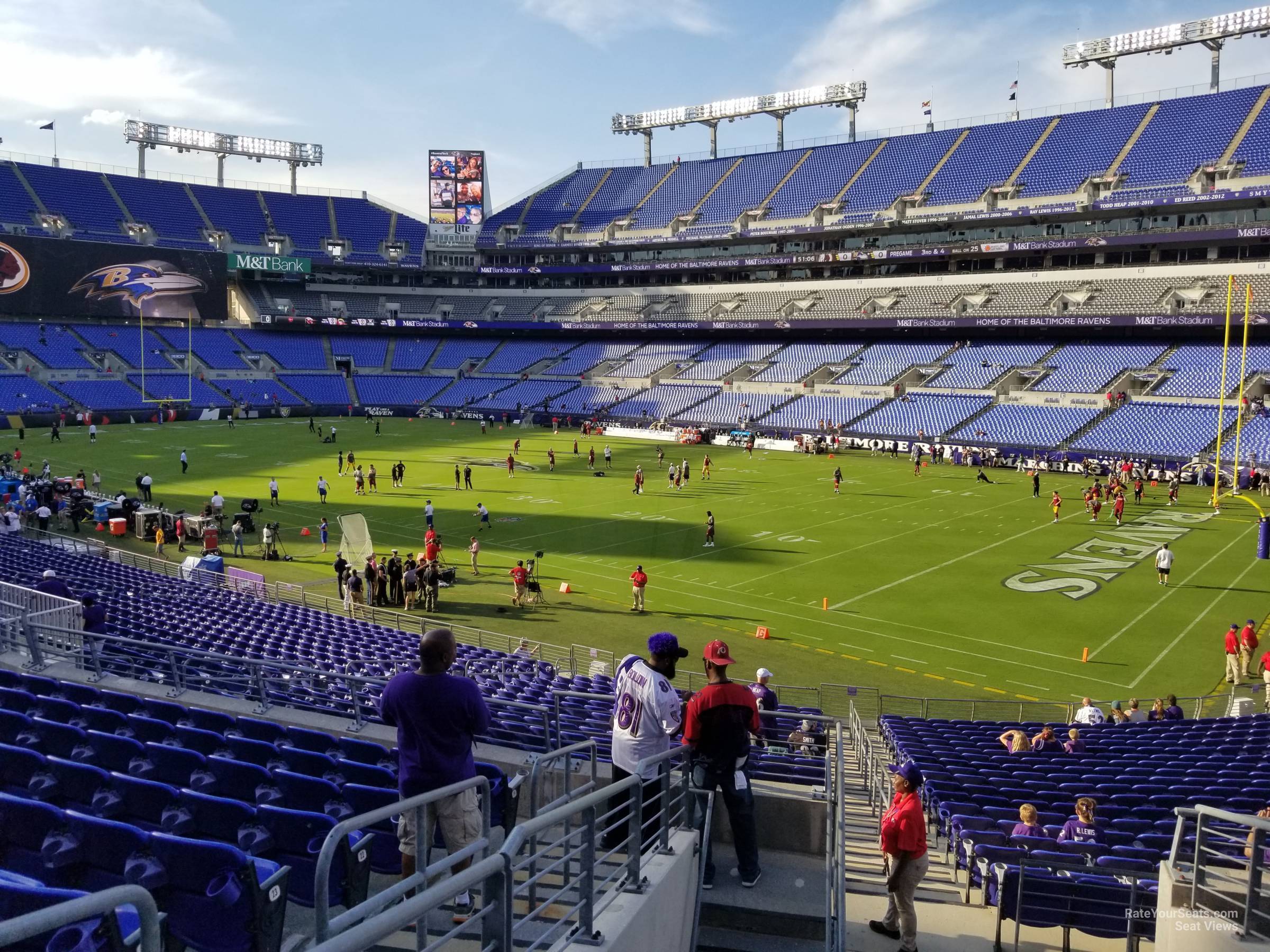 Ravens Seating Chart View