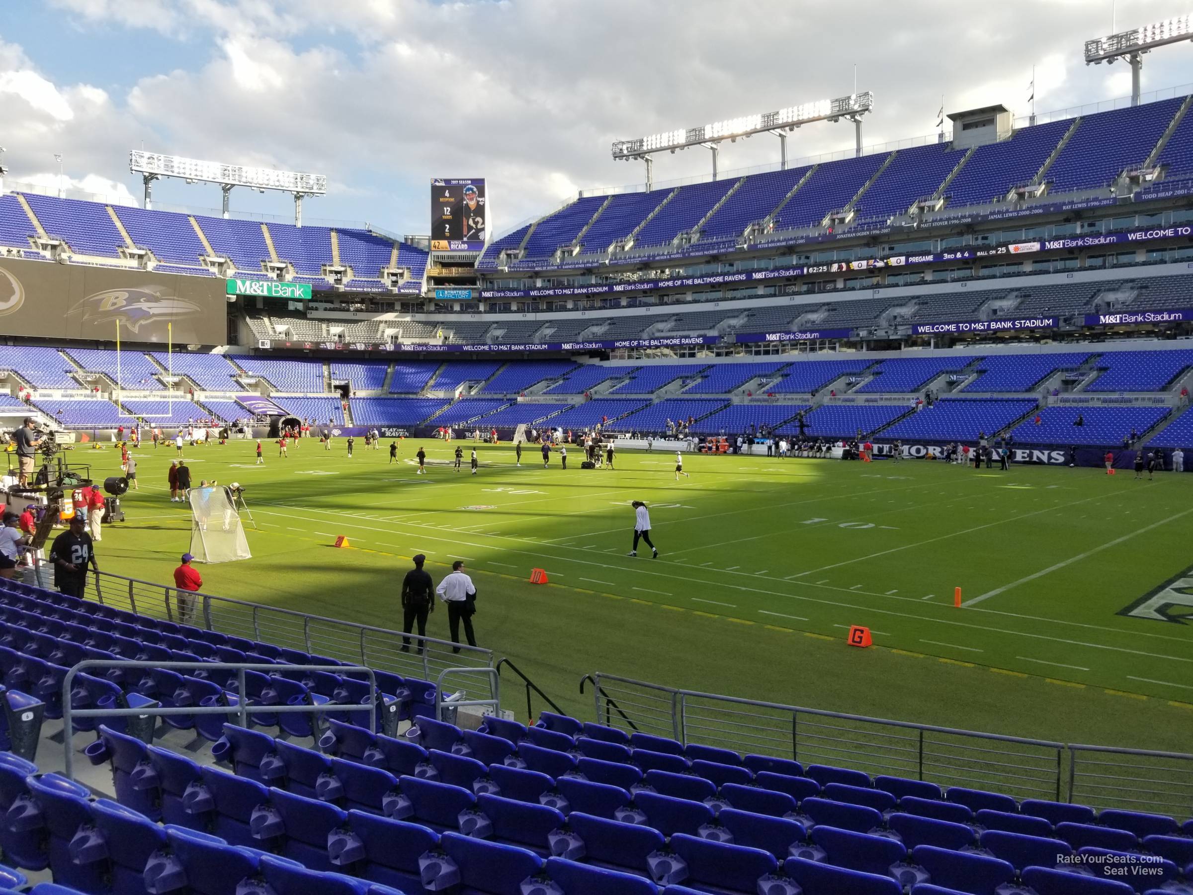 M&T Bank Stadium Section 148 - Baltimore Ravens - RateYourSeats.com