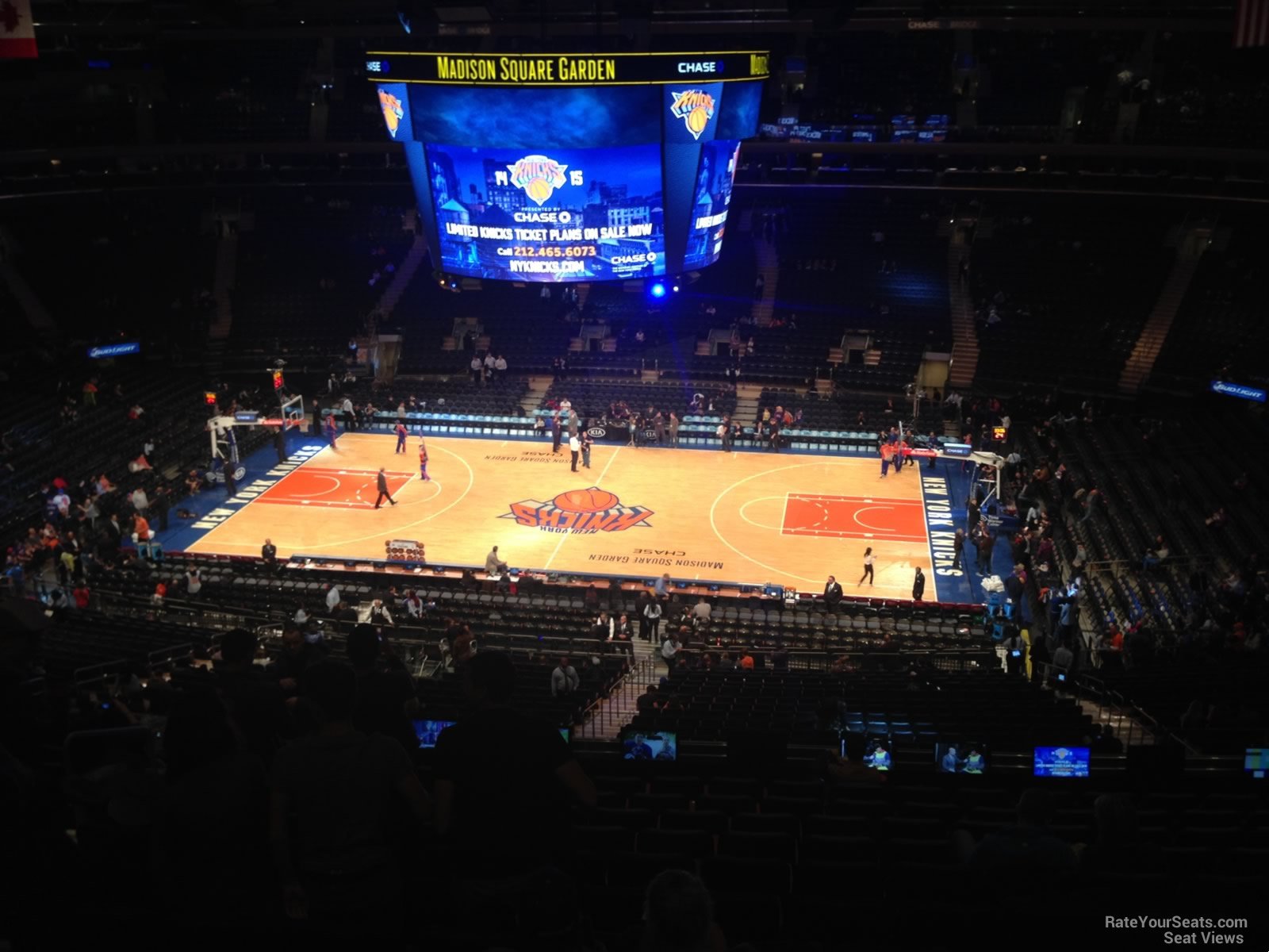 Section 212 At Madison Square Garden New York Knicks Rateyourseats Com