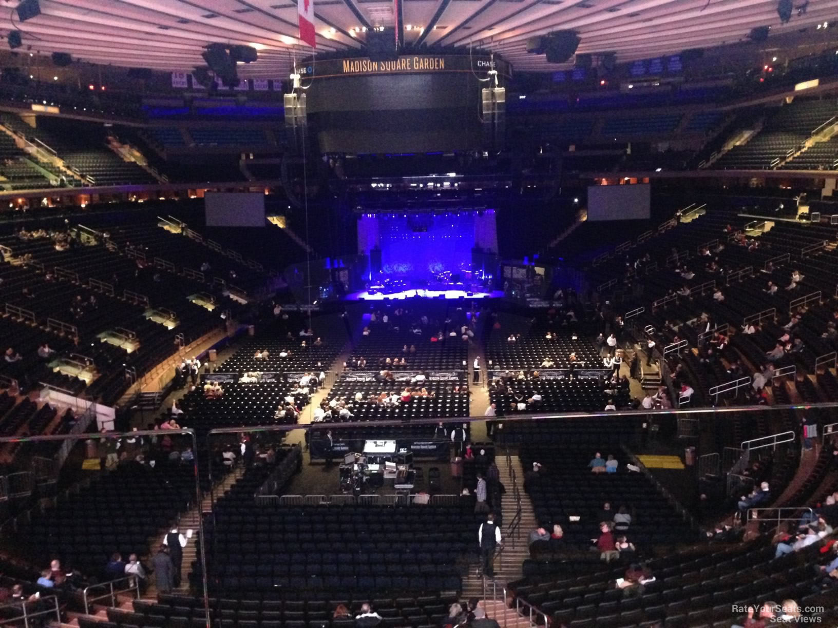 section 204, row 2 seat view  for concert - madison square garden