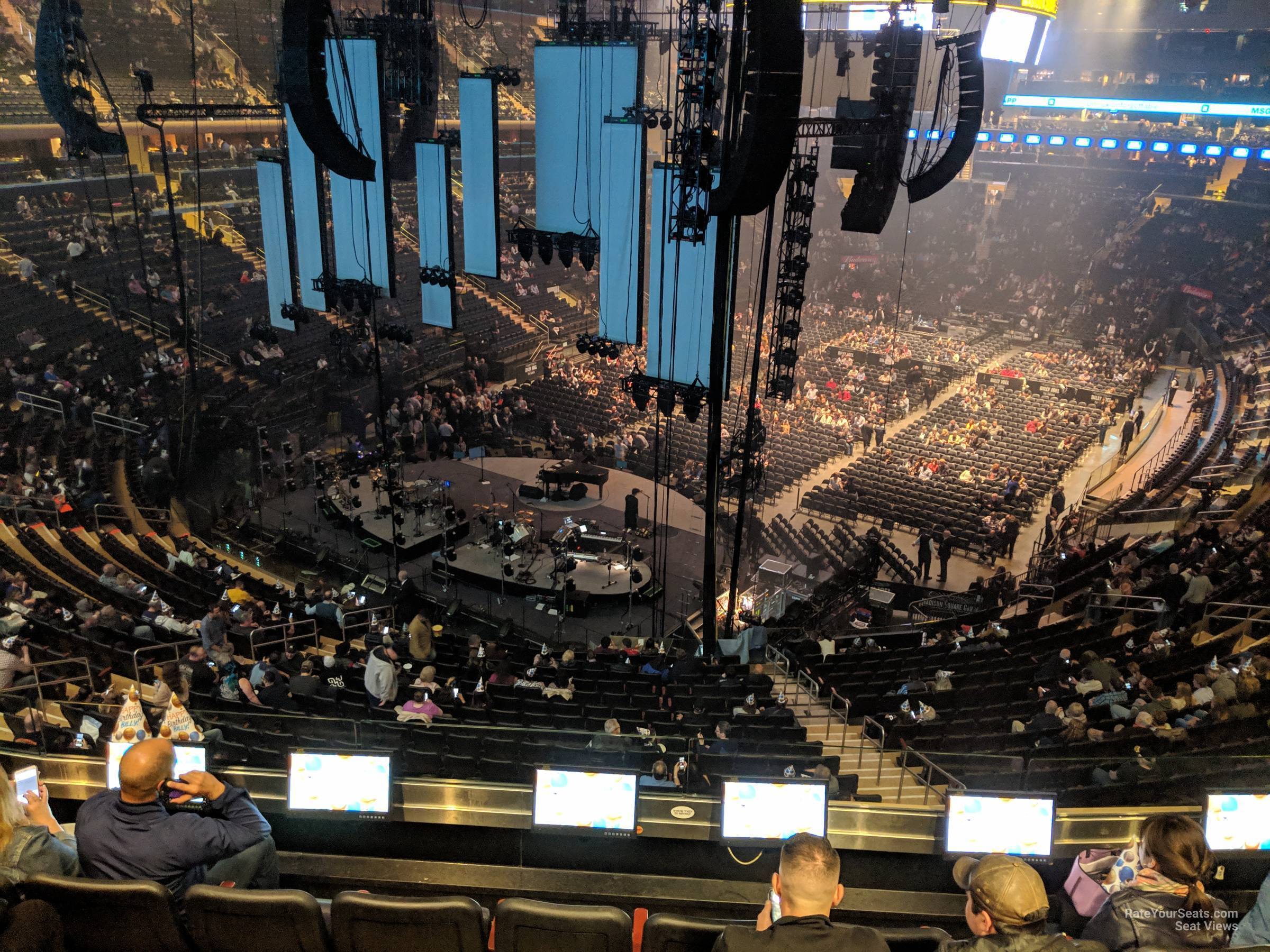 section 219, row 5 seat view  for concert - madison square garden