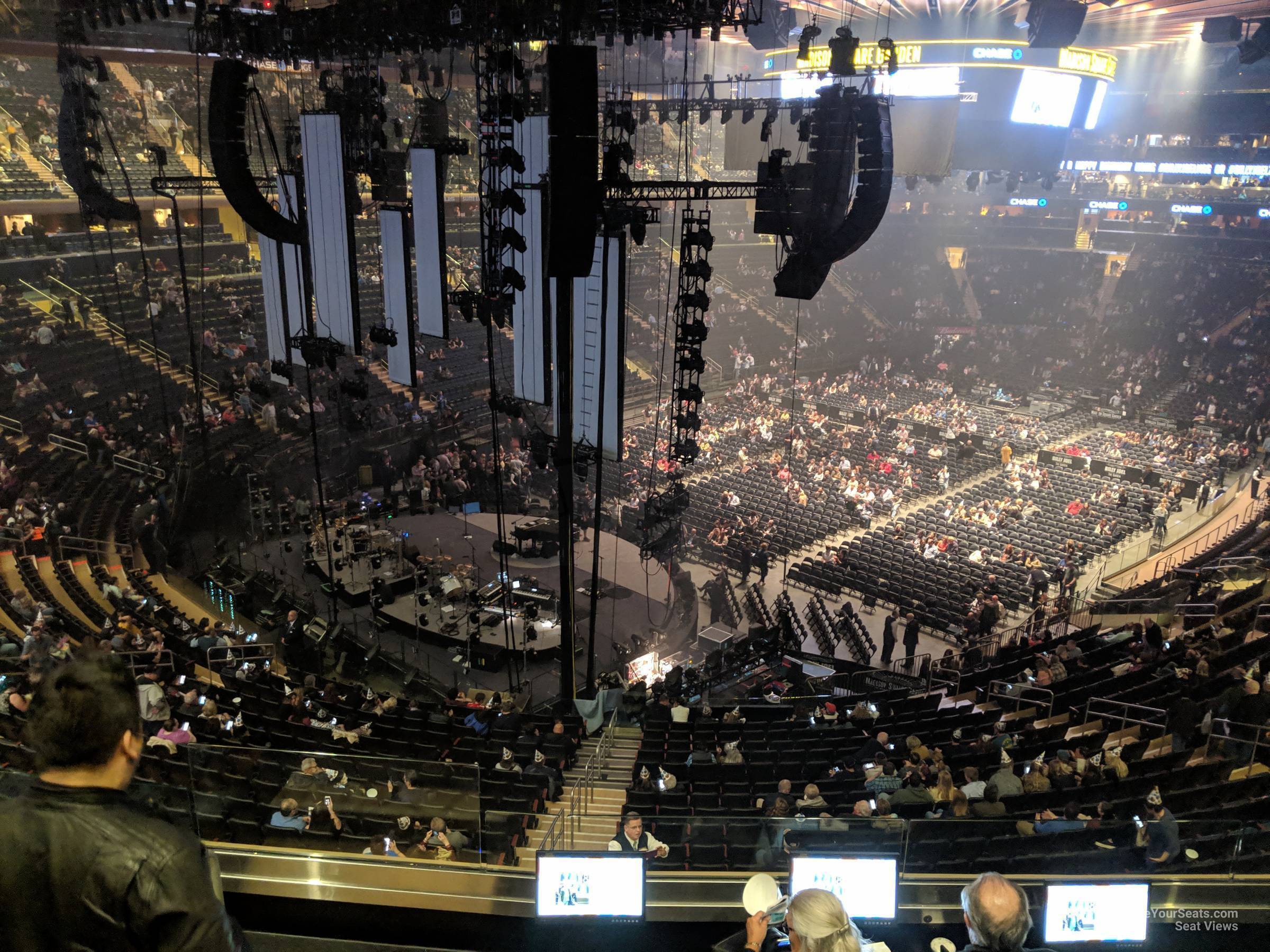 Madison Square Garden Section 220 Concert Seating ...
