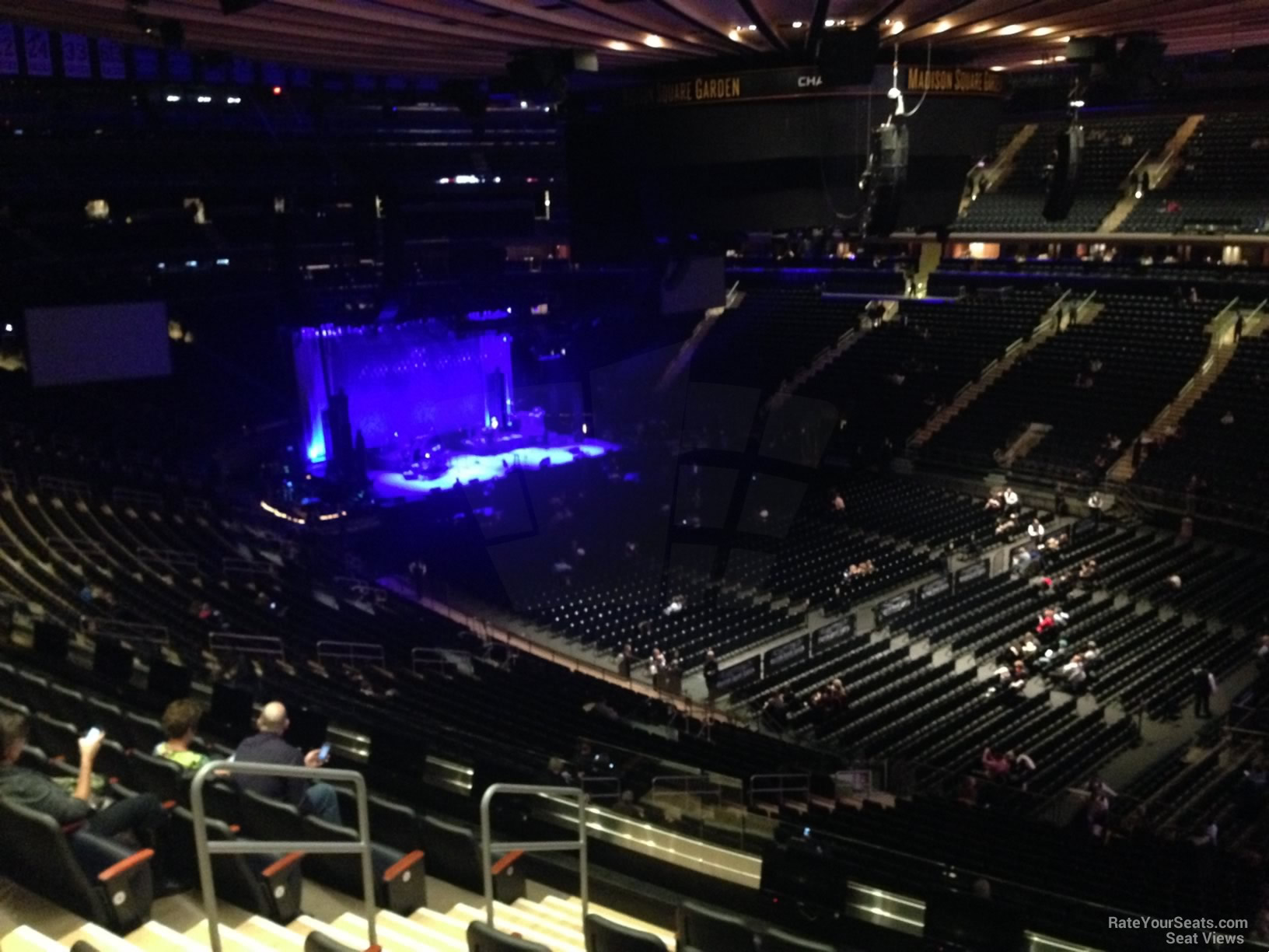 section 227, row 16 seat view  for concert - madison square garden