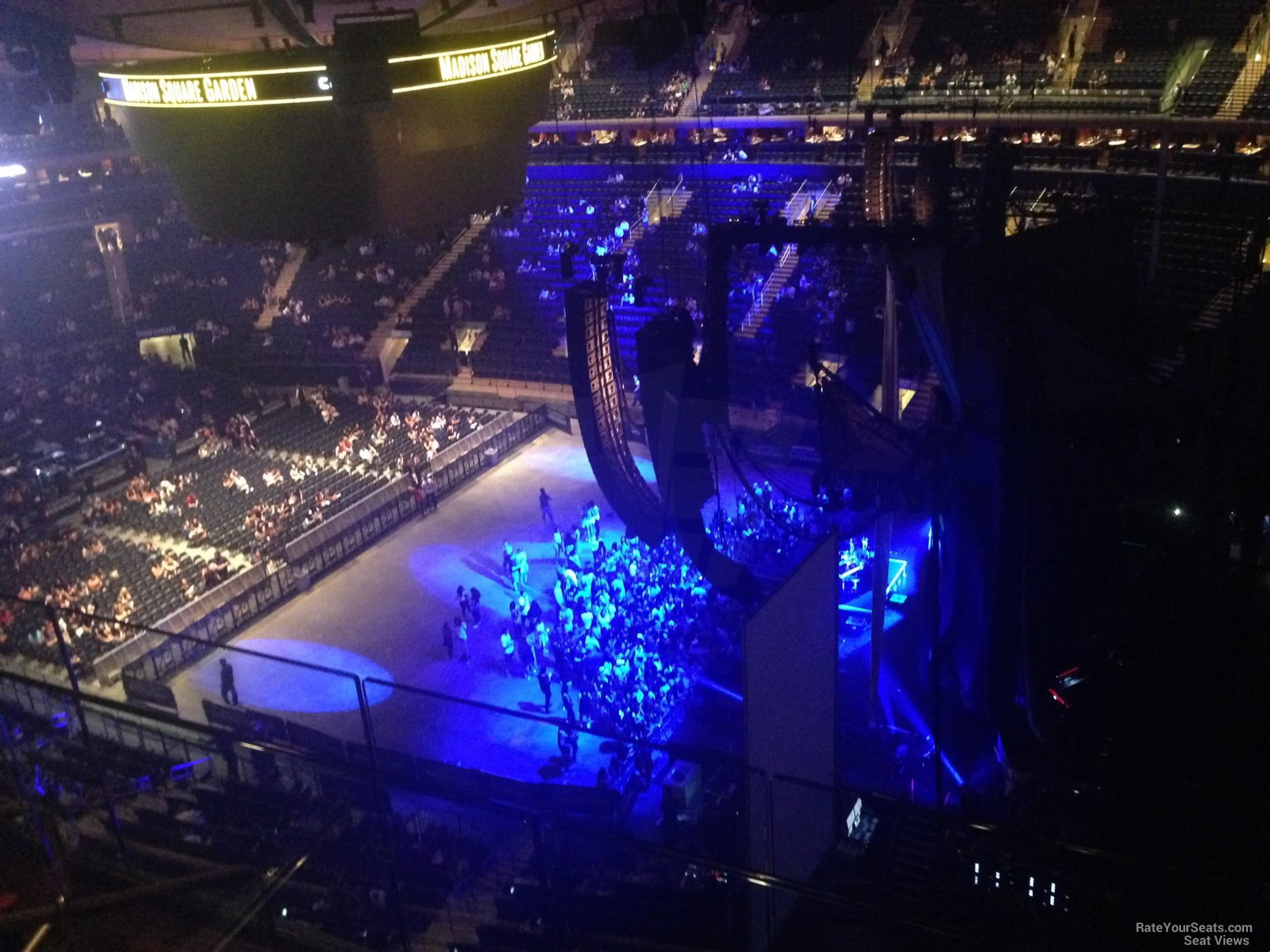 section 316 seat view  for concert - madison square garden