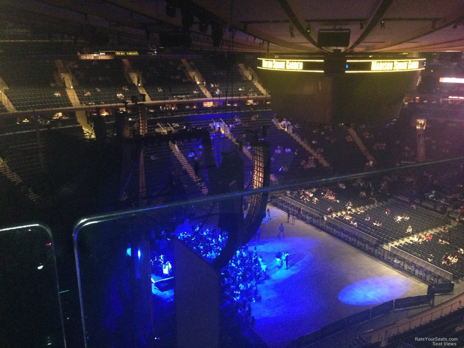 Section 1 at Madison Square Garden 
