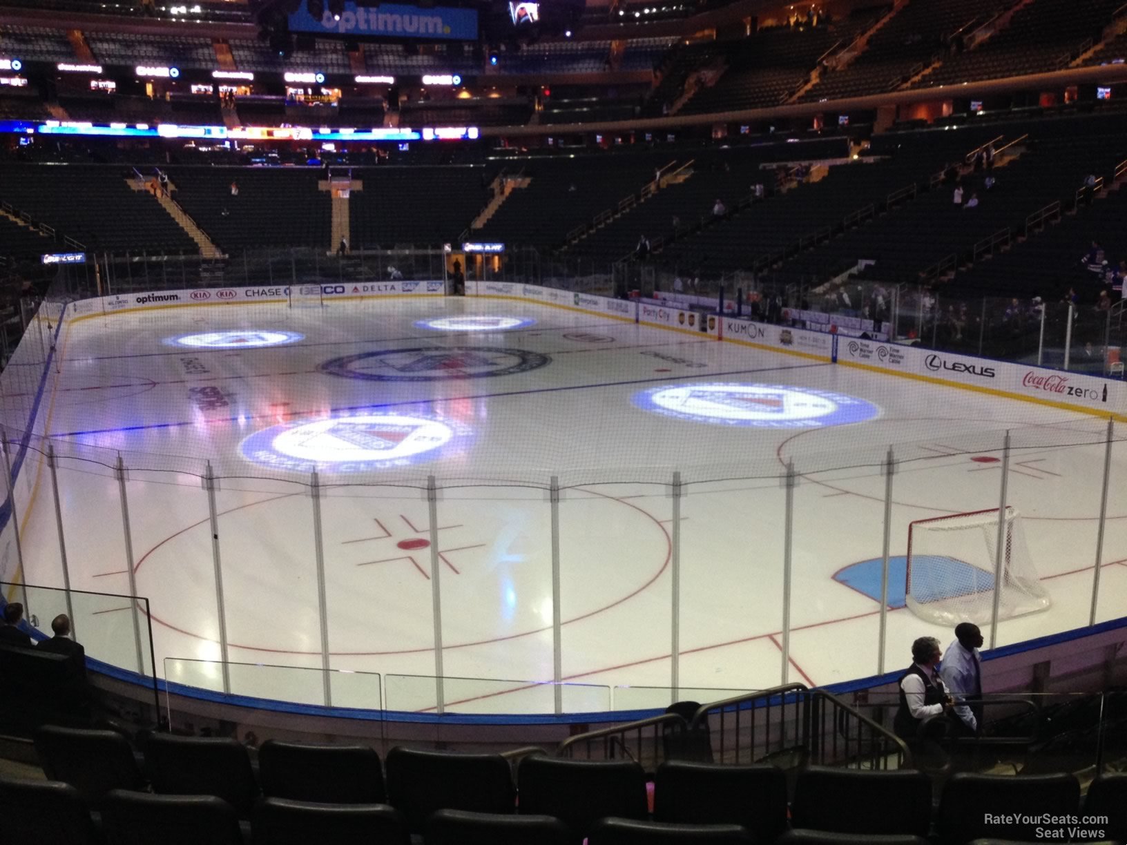 Madison Square Garden Section 101 New York Rangers
