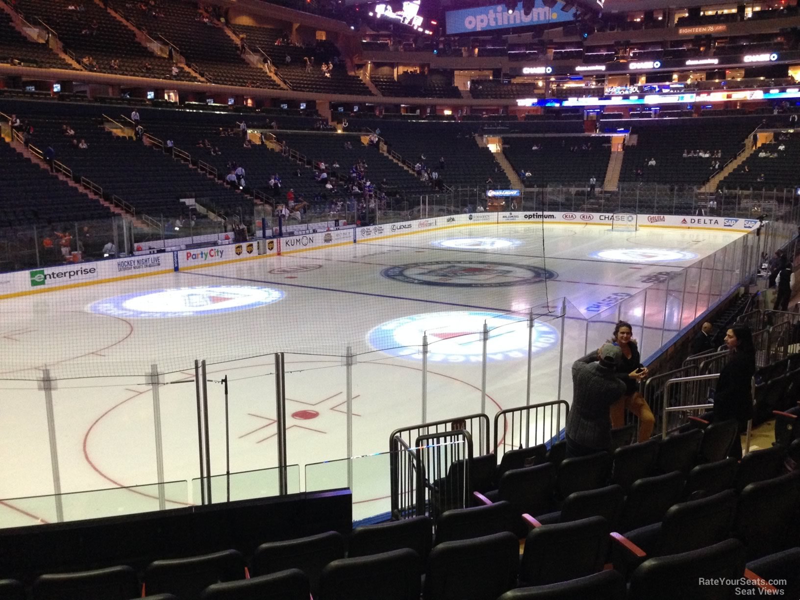 Madison Square Garden Section 114 New York Rangers