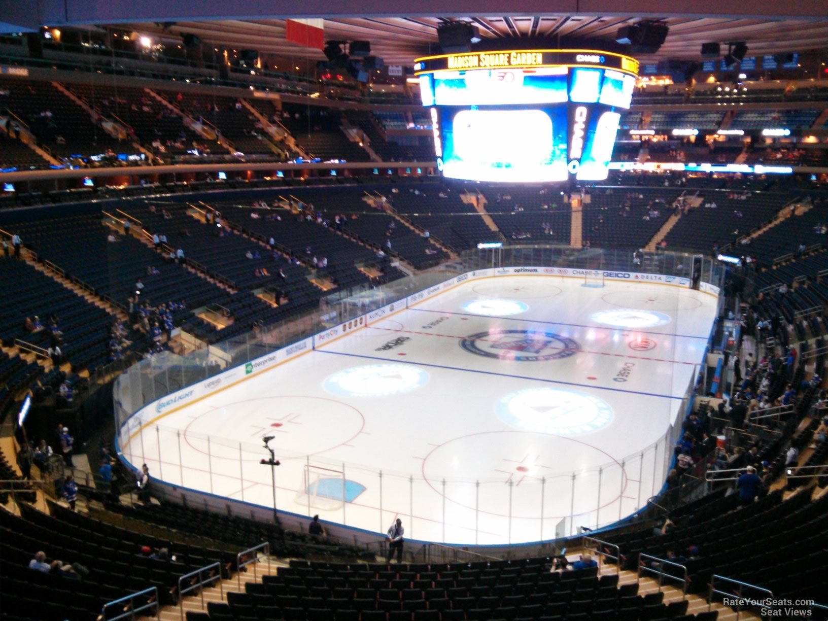 Madison Square Garden Section 219 New York Rangers