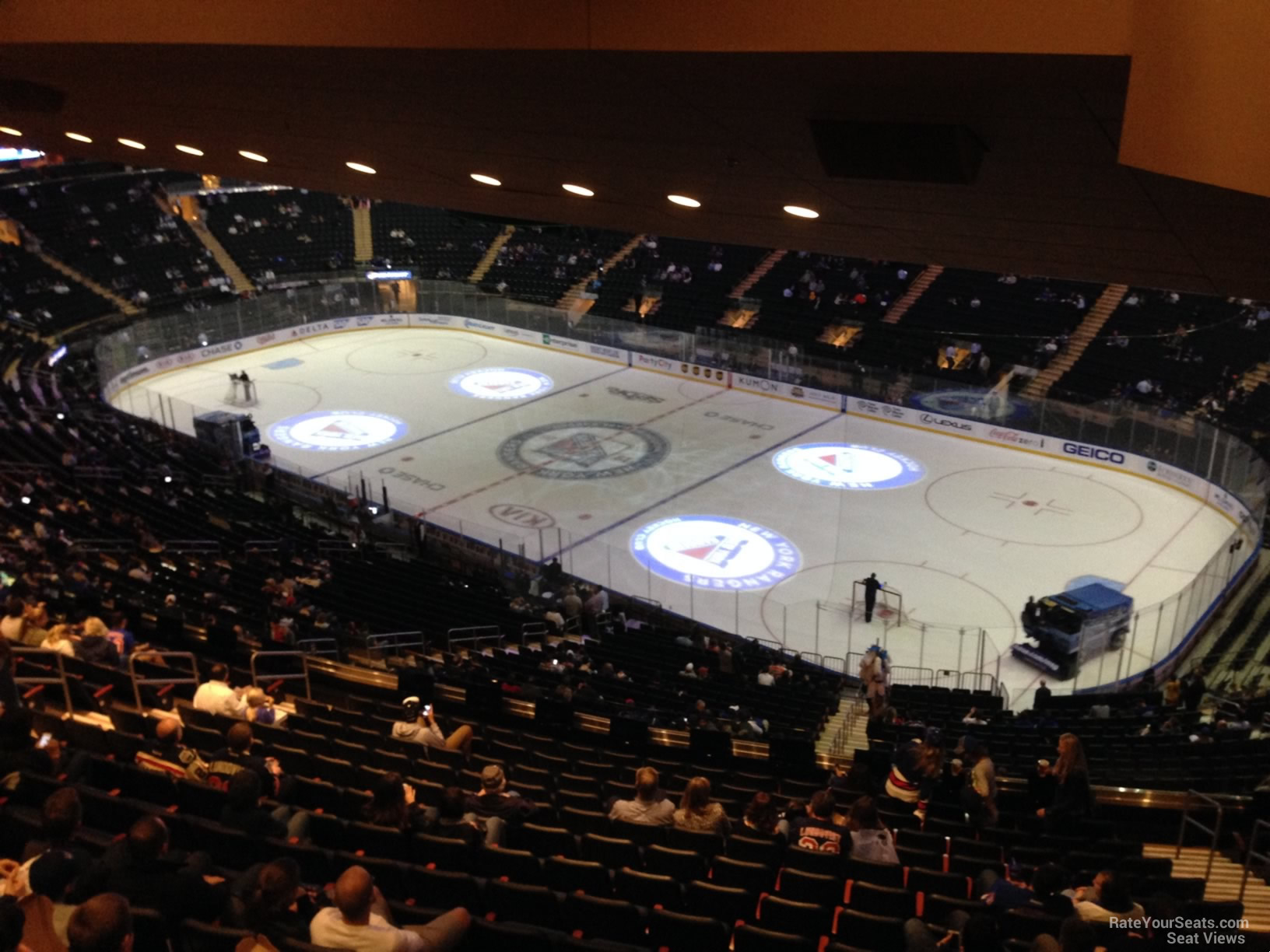 section 412 seat view  for hockey - madison square garden