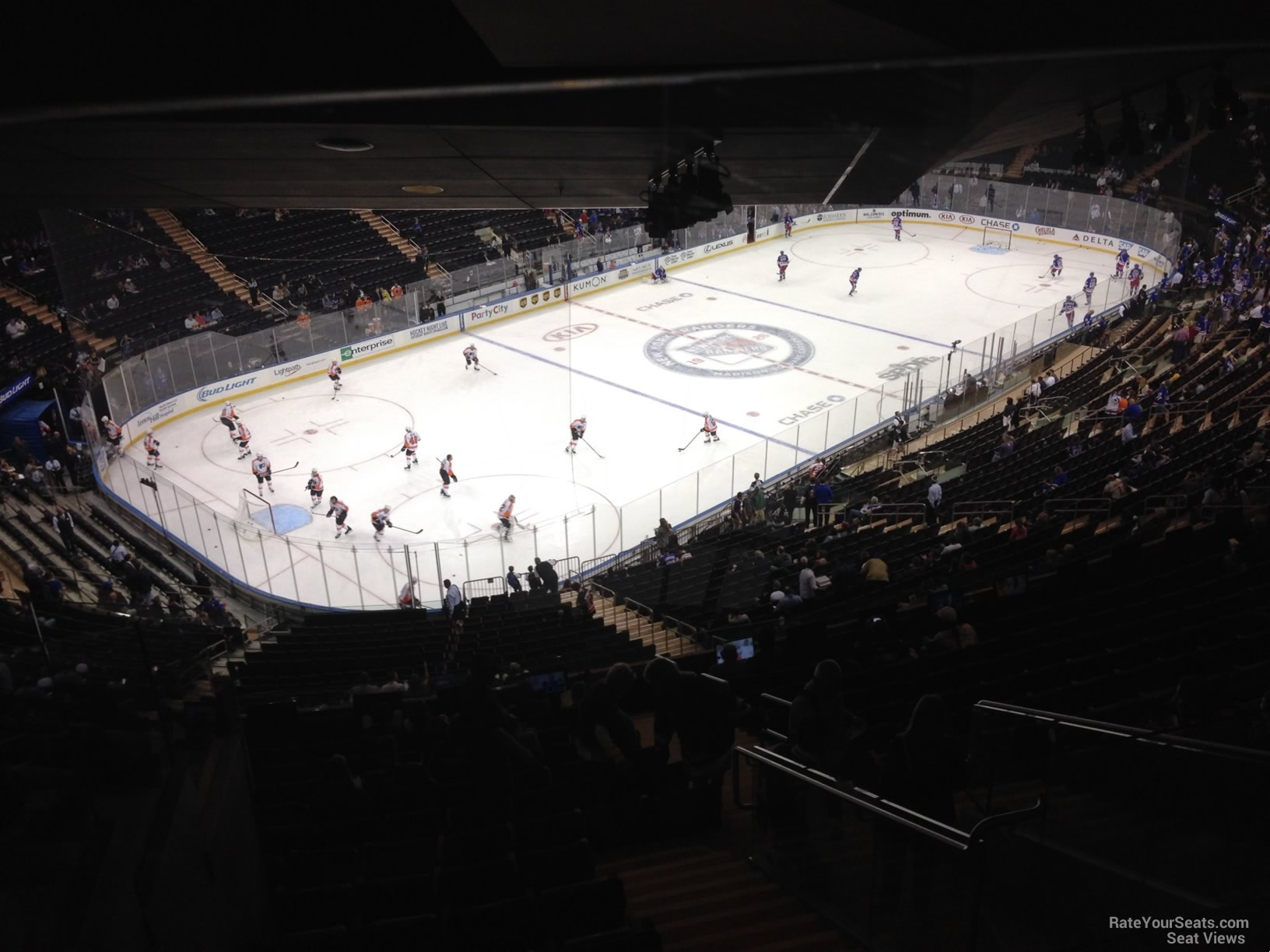 section 421 seat view  for hockey - madison square garden