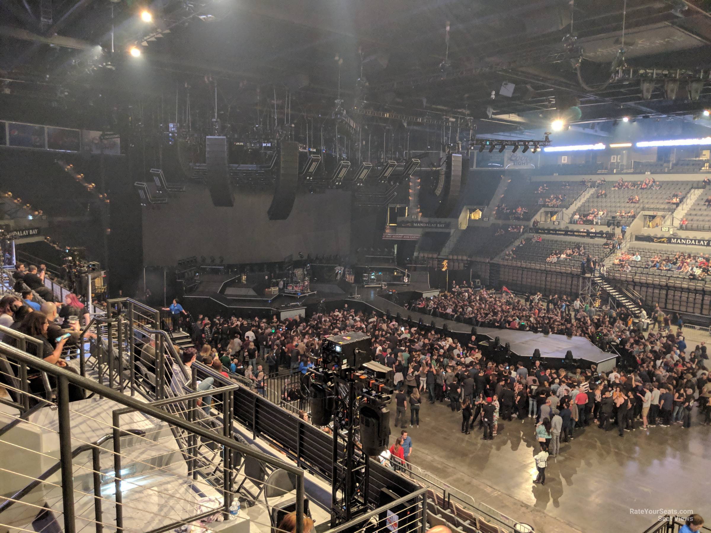 Mandalay Bay Events Center Section 208 Concert Seating - RateYourSeats.com