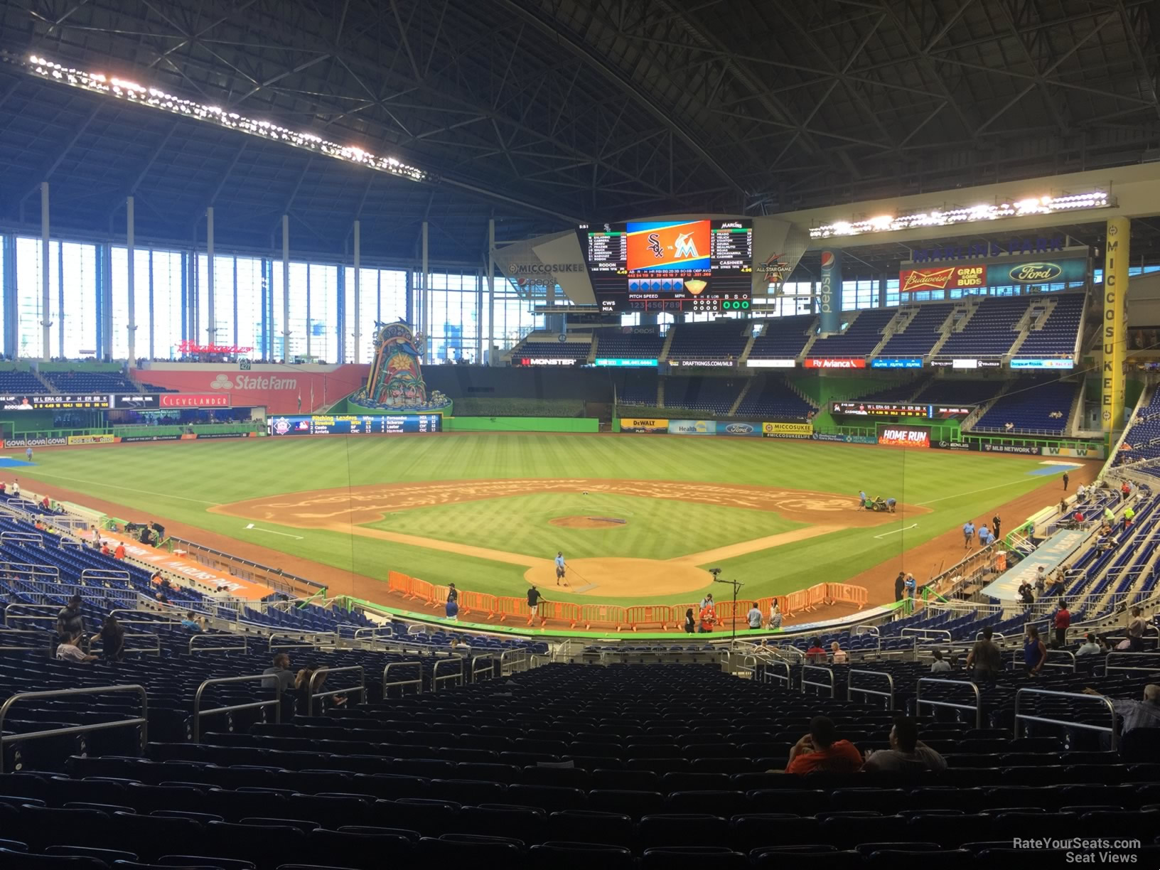 Marlins Park Section 15 - Miami Marlins - RateYourSeats.com