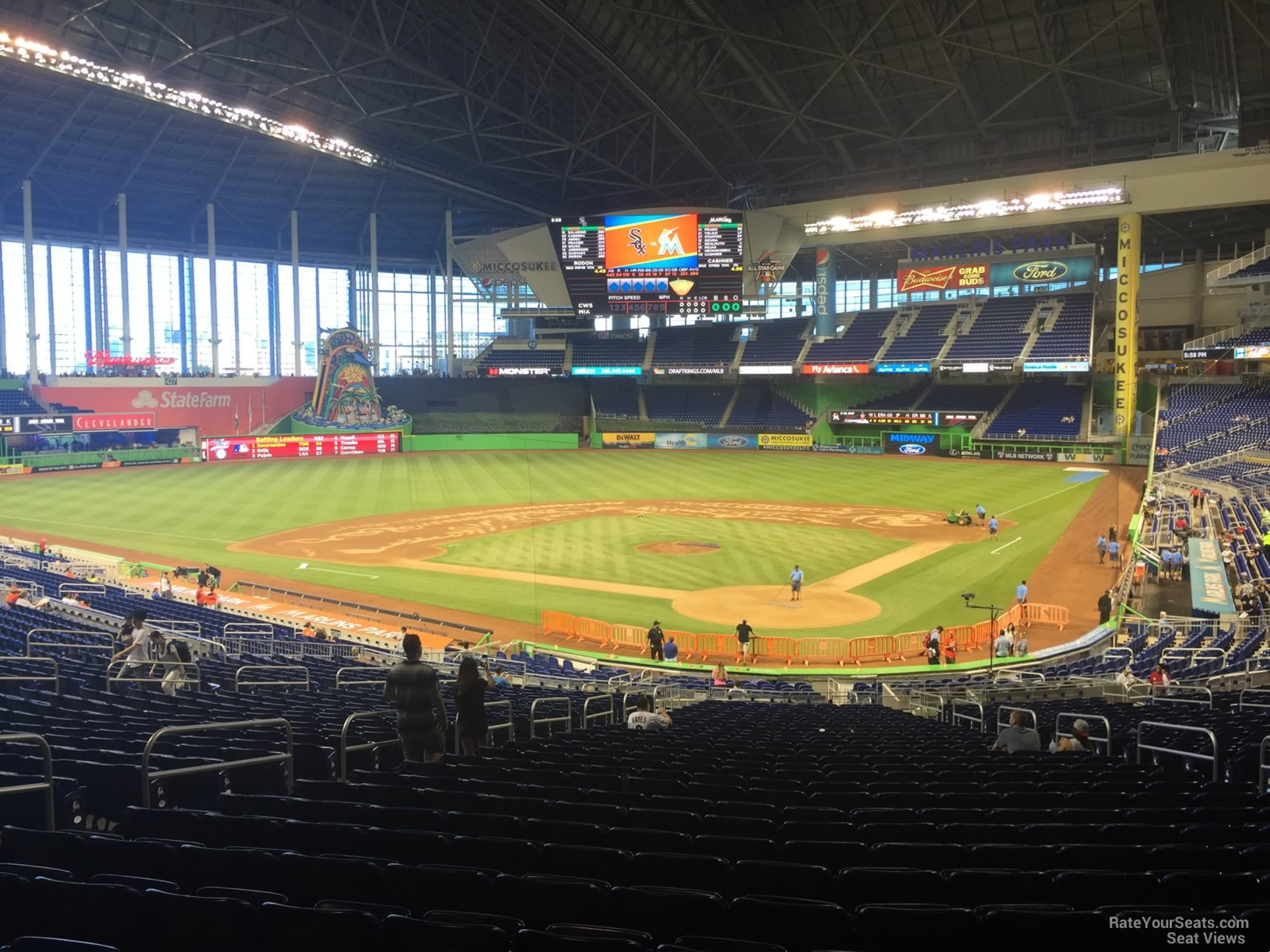 Marlins Park Section 16 - Miami Marlins - RateYourSeats.com