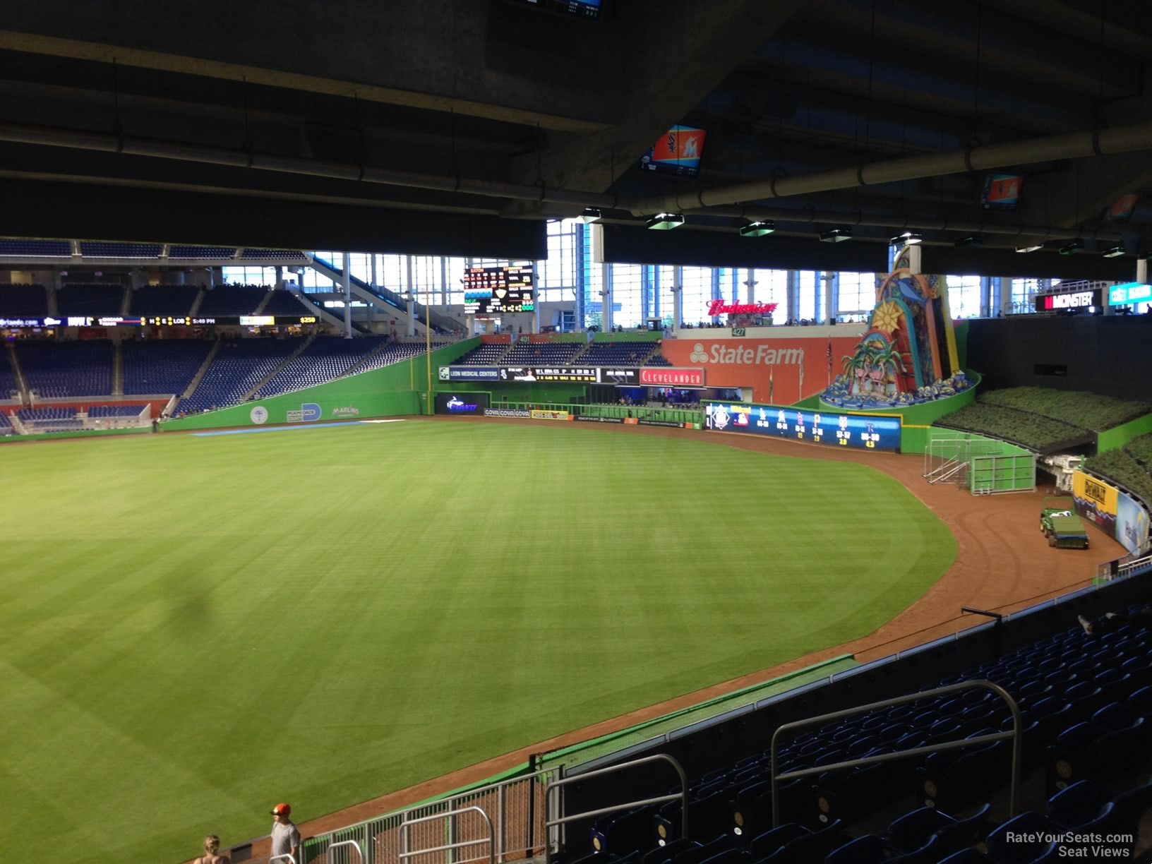 LoanDepot Park, section 40, home of Miami Marlins , page 1