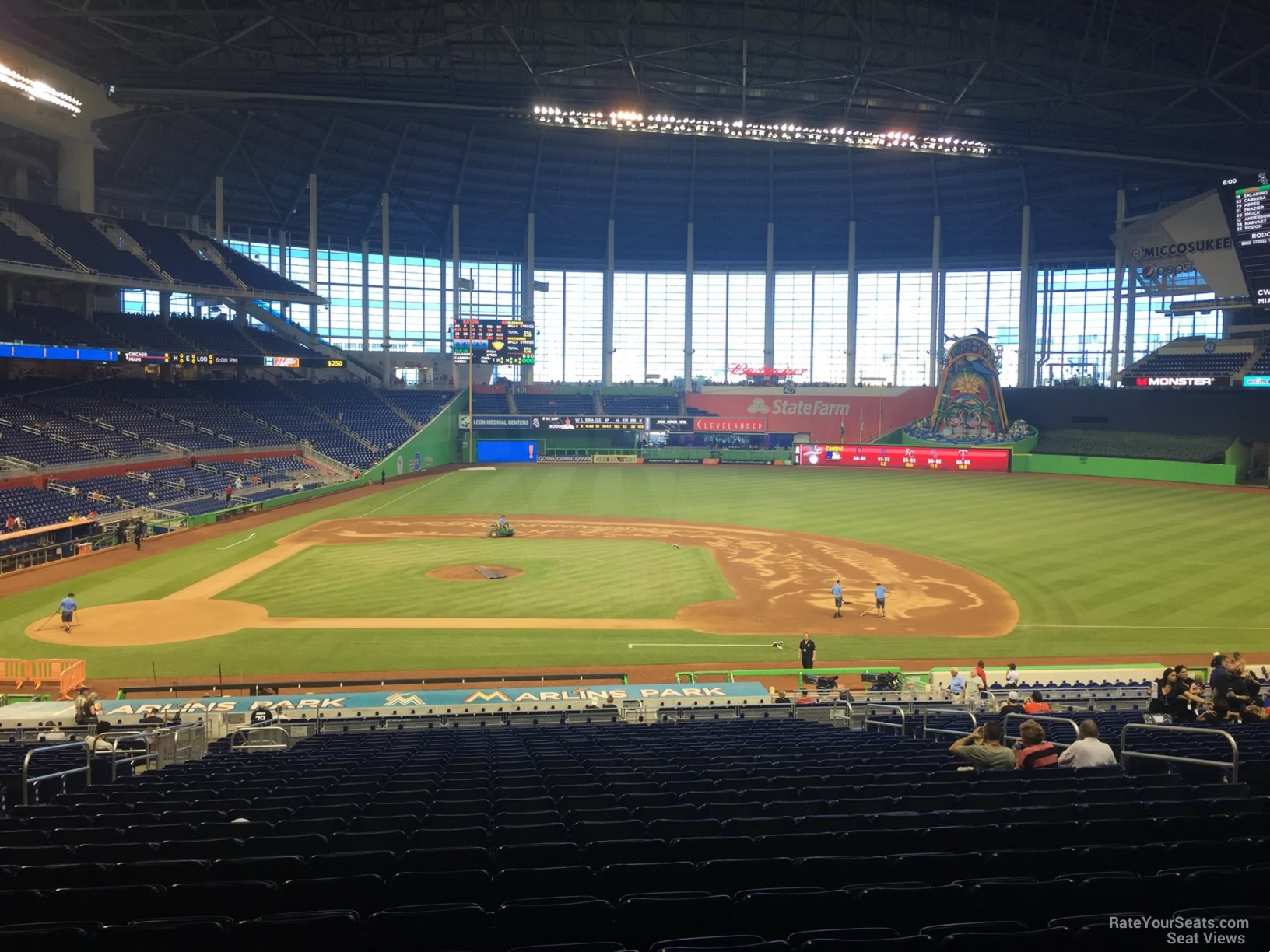 Marlins Park Section 9 - Miami Marlins - RateYourSeats.com