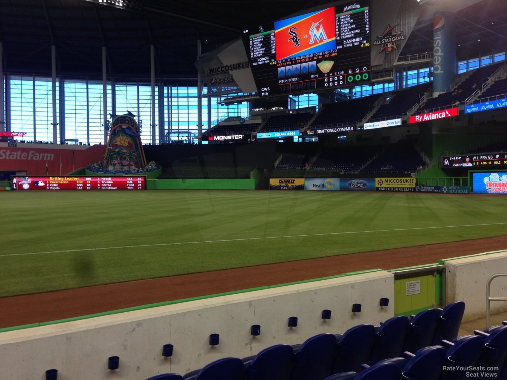 Marlins Park Section FL2 - Miami Marlins - RateYourSeats.com