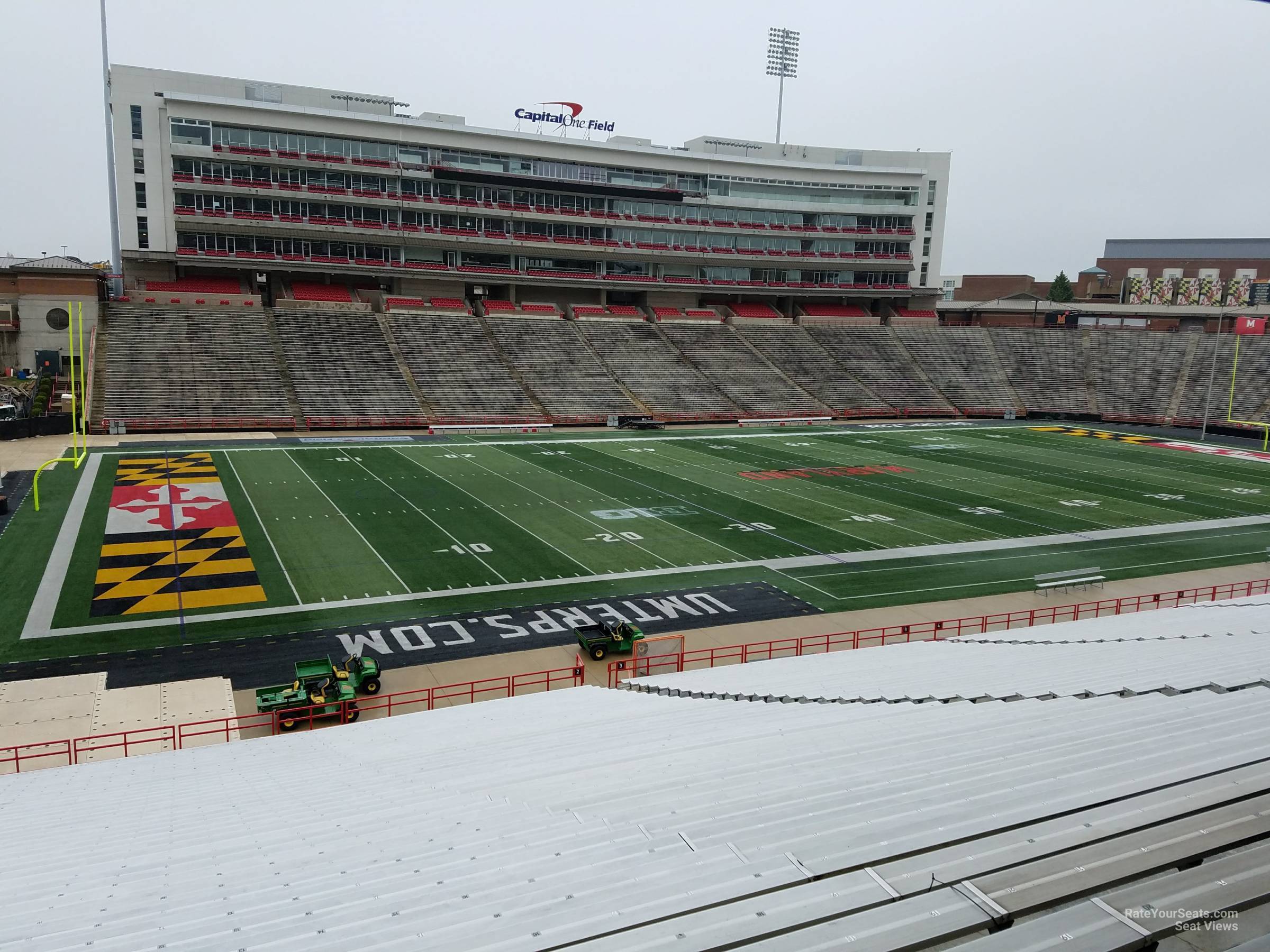 section 2, row ss seat view  - secu stadium