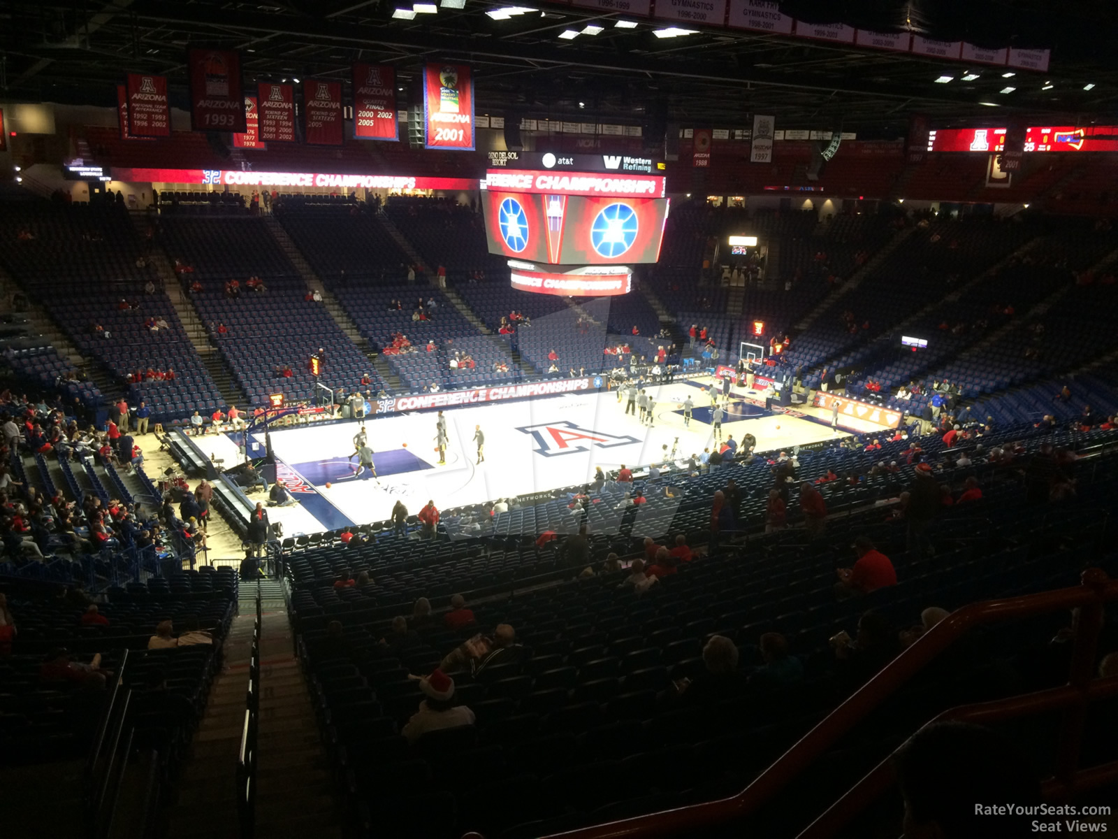 section 116, row 35 seat view  - mckale center