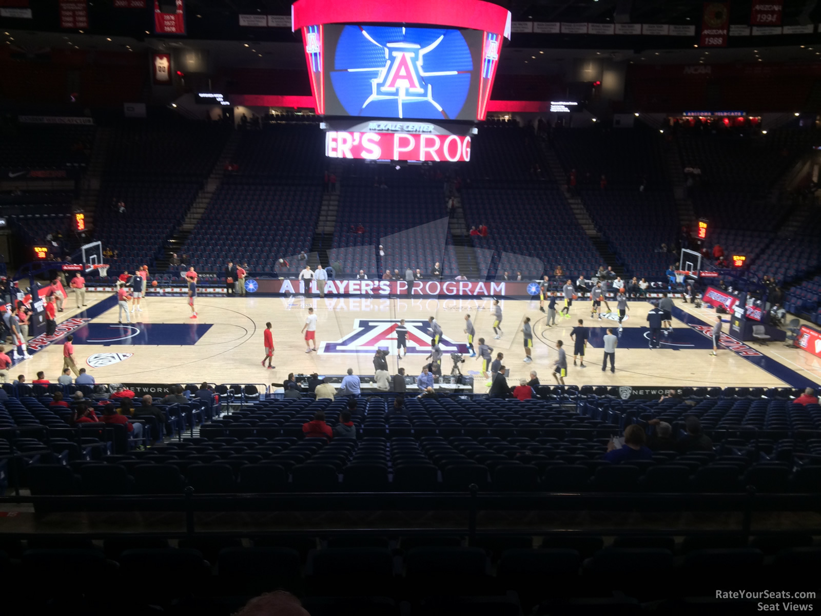 section 15, row 23 seat view  - mckale center