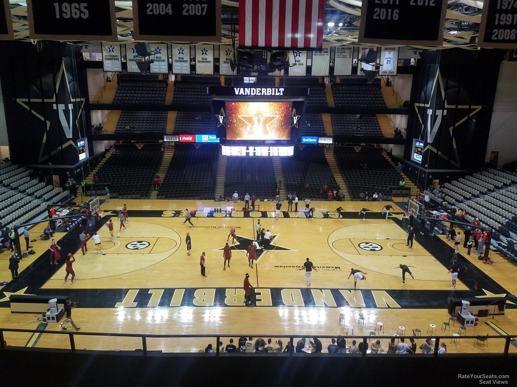 section 3i, row 7 seat view  - memorial gymnasium