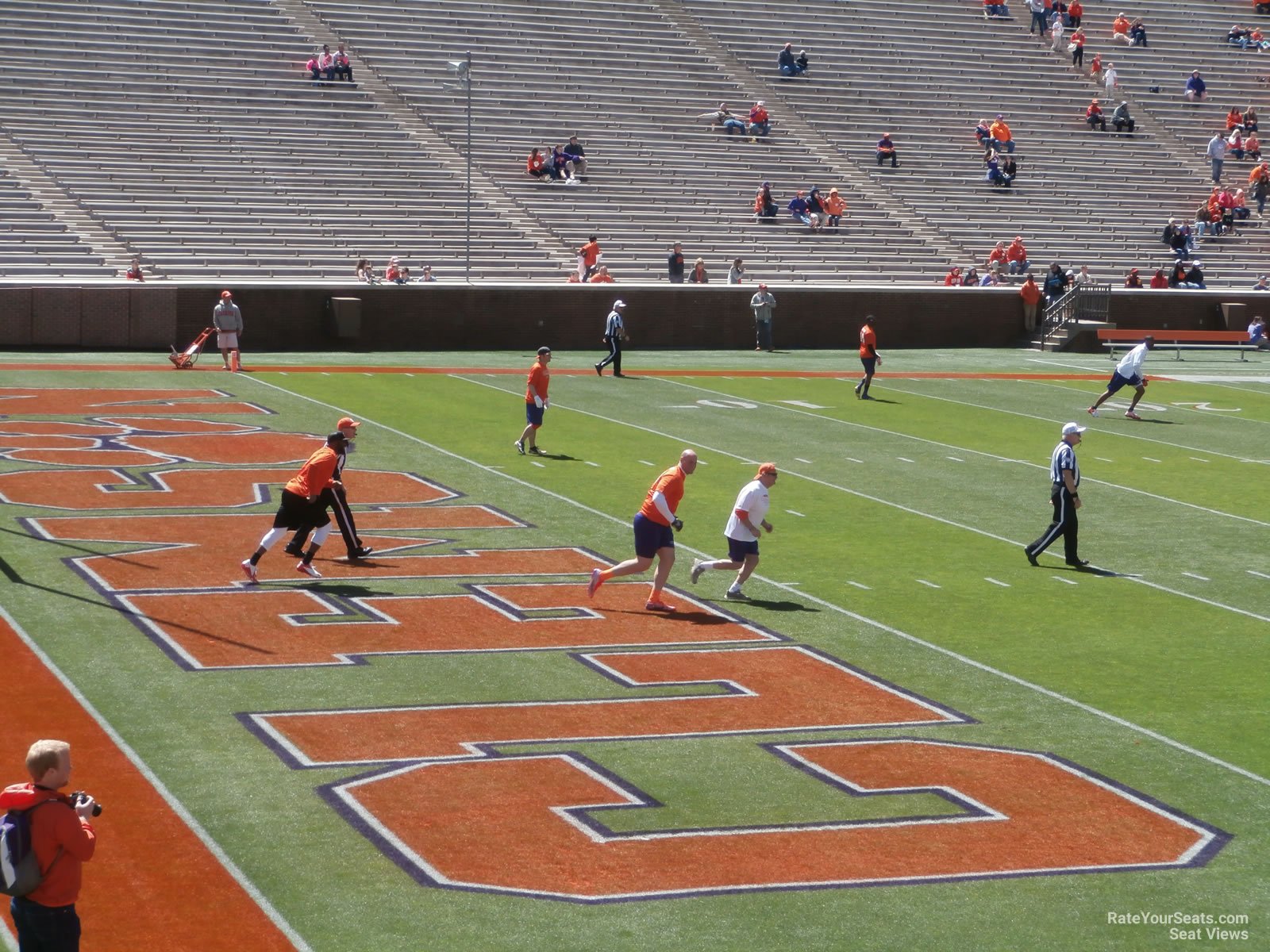 Memorial Stadium Clemson Section K Rateyourseatscom