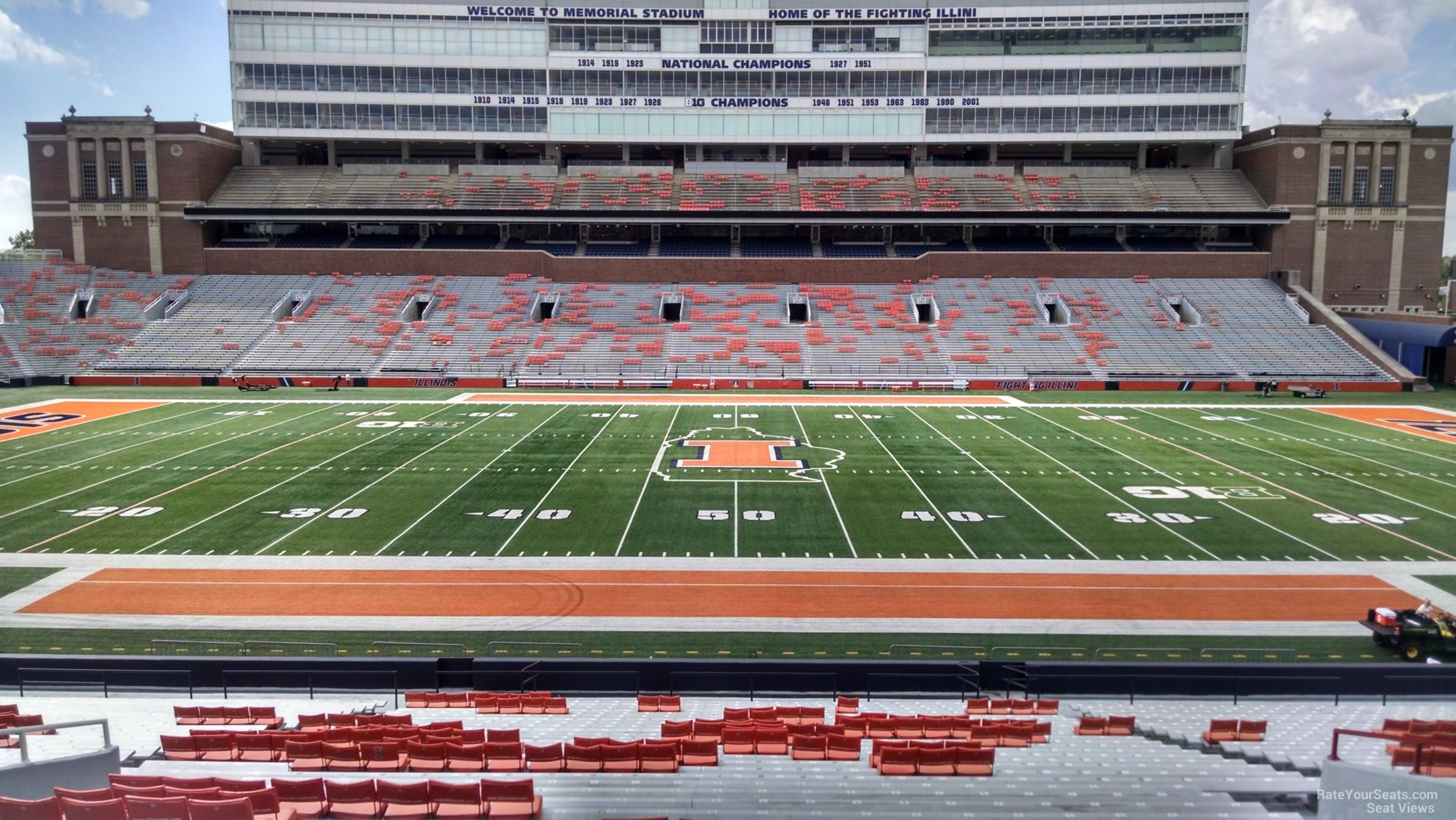 Section 105 at Memorial Stadium - RateYourSeats.com